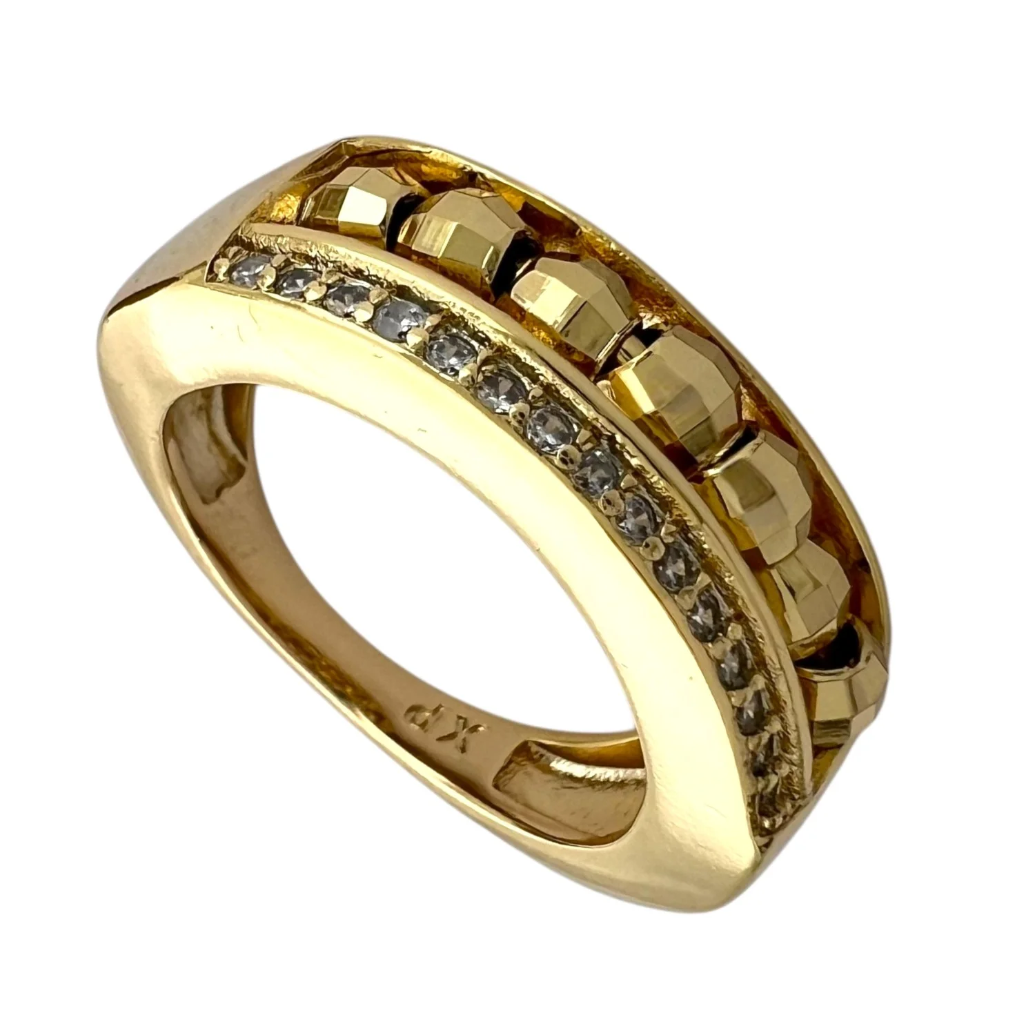 انگشتر زنانه با طرح البرنادو و نگین های ظریف ژوپینگ