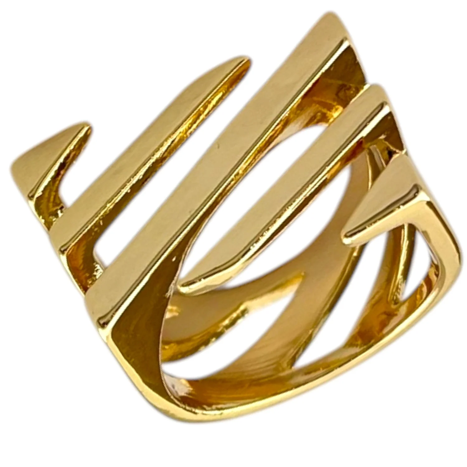 انگشتر زنانه طرح خطی ژوپینگ، ظرافت در عین سادگی Xuping