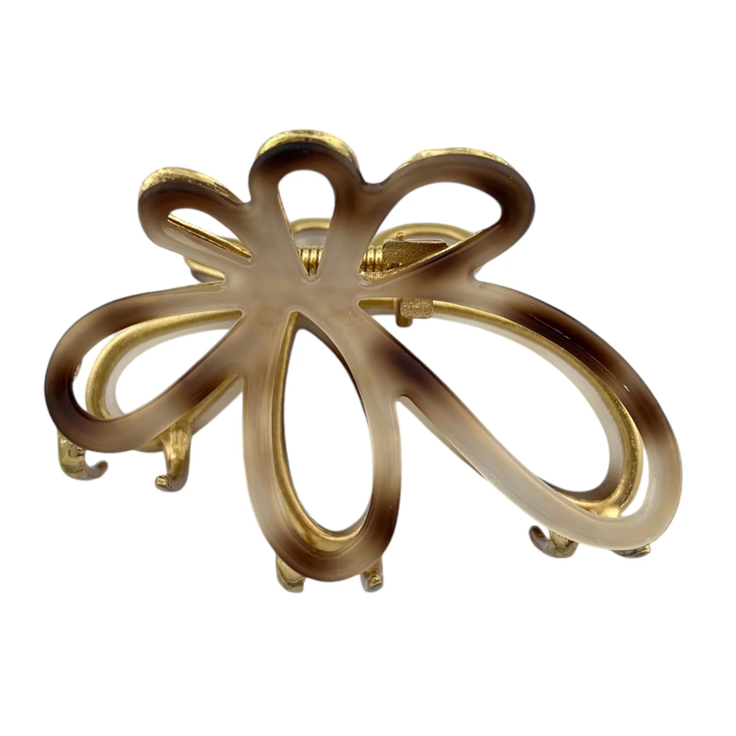 کلیپس موی دخترانه با طرح گل 