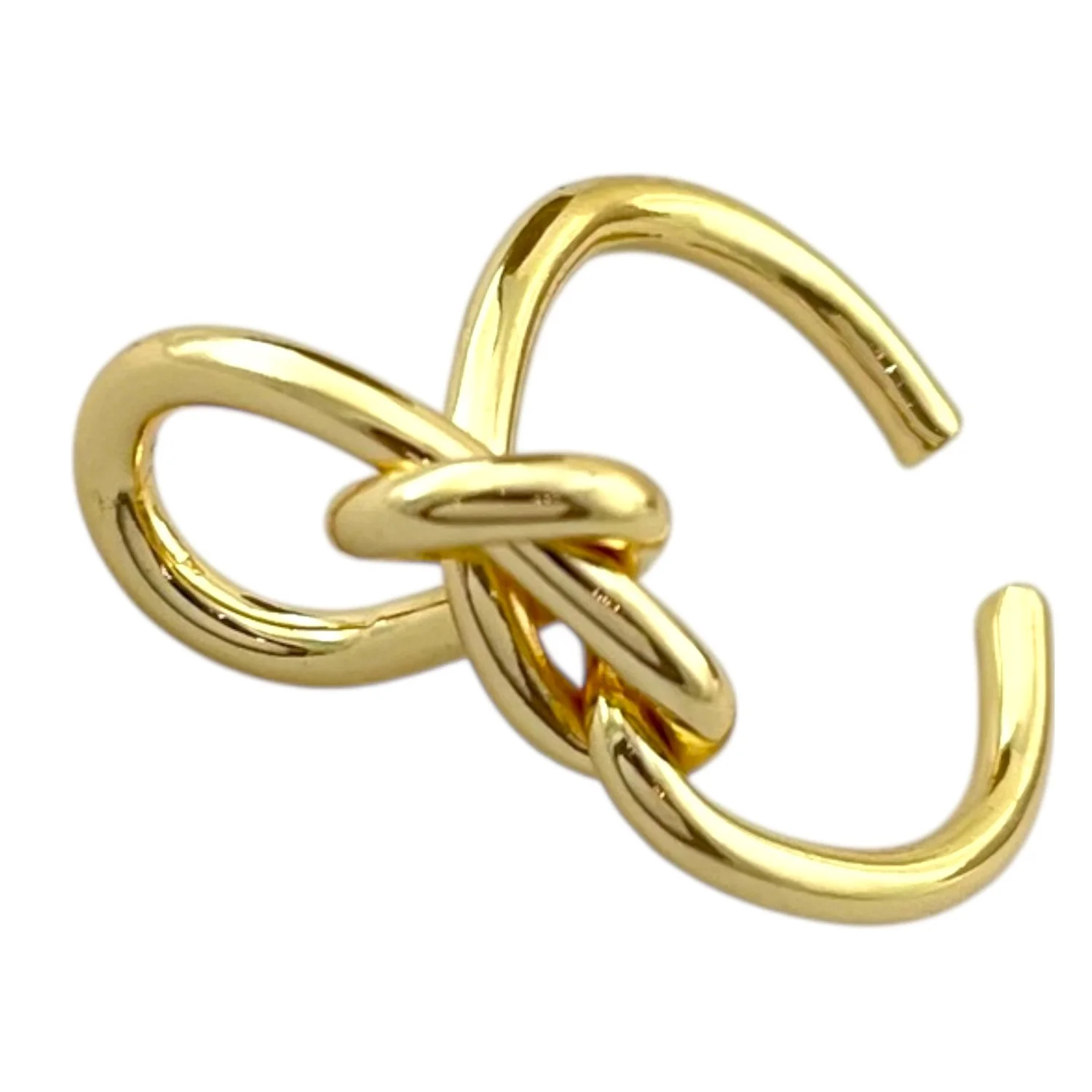 انگشتر زنانه مینیمال با طرح گره، ظرافت در عین سادگی