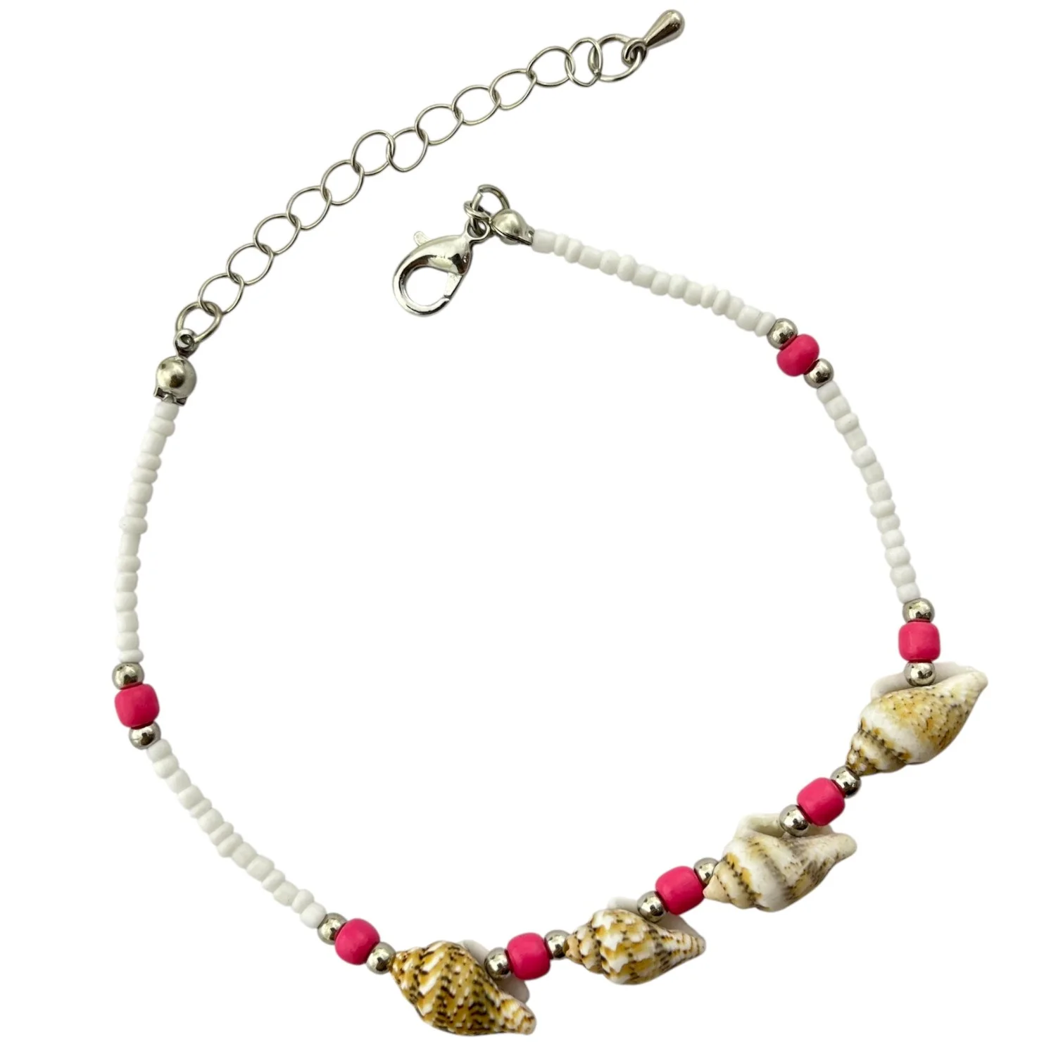 پابند زنانه با طرح مروارید و صدف، انتخابی شیک برای تابستان