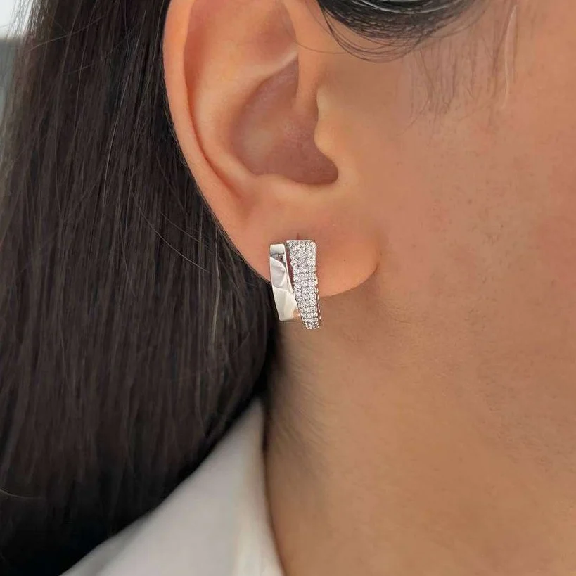 گوشواره زنانه طرح جواهری شیک و بادوام Xuping