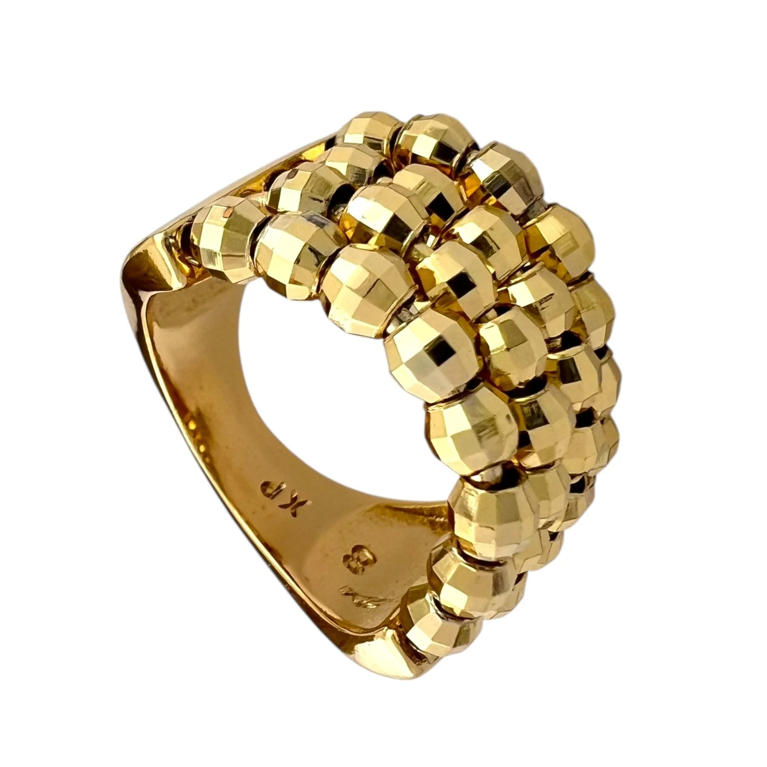 انگشتر زنانه ژوپینگ با طرح البرنادو و مدل توپی