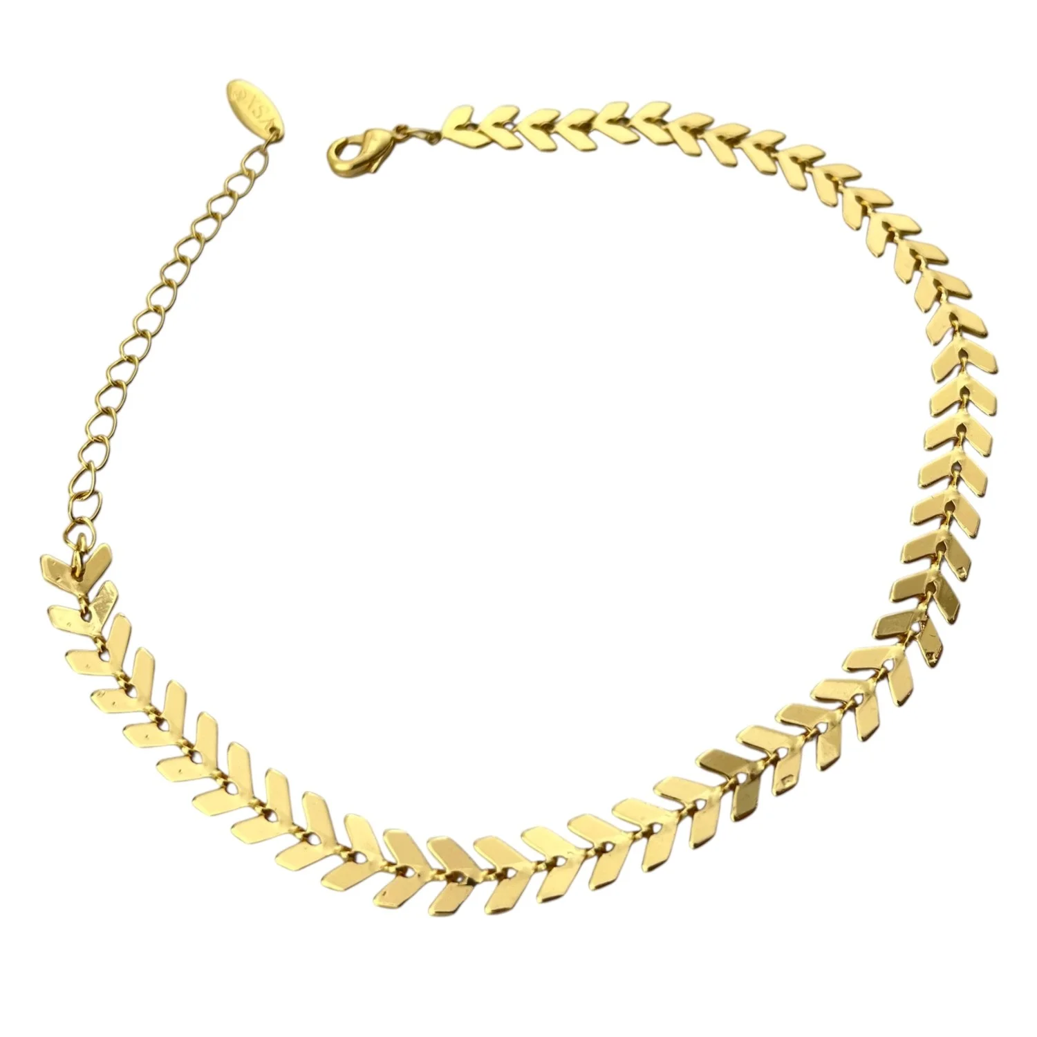 پابند زنانه با طرح زیبای تیغ ماهی، انتخابی شیک و منحصر به فرد