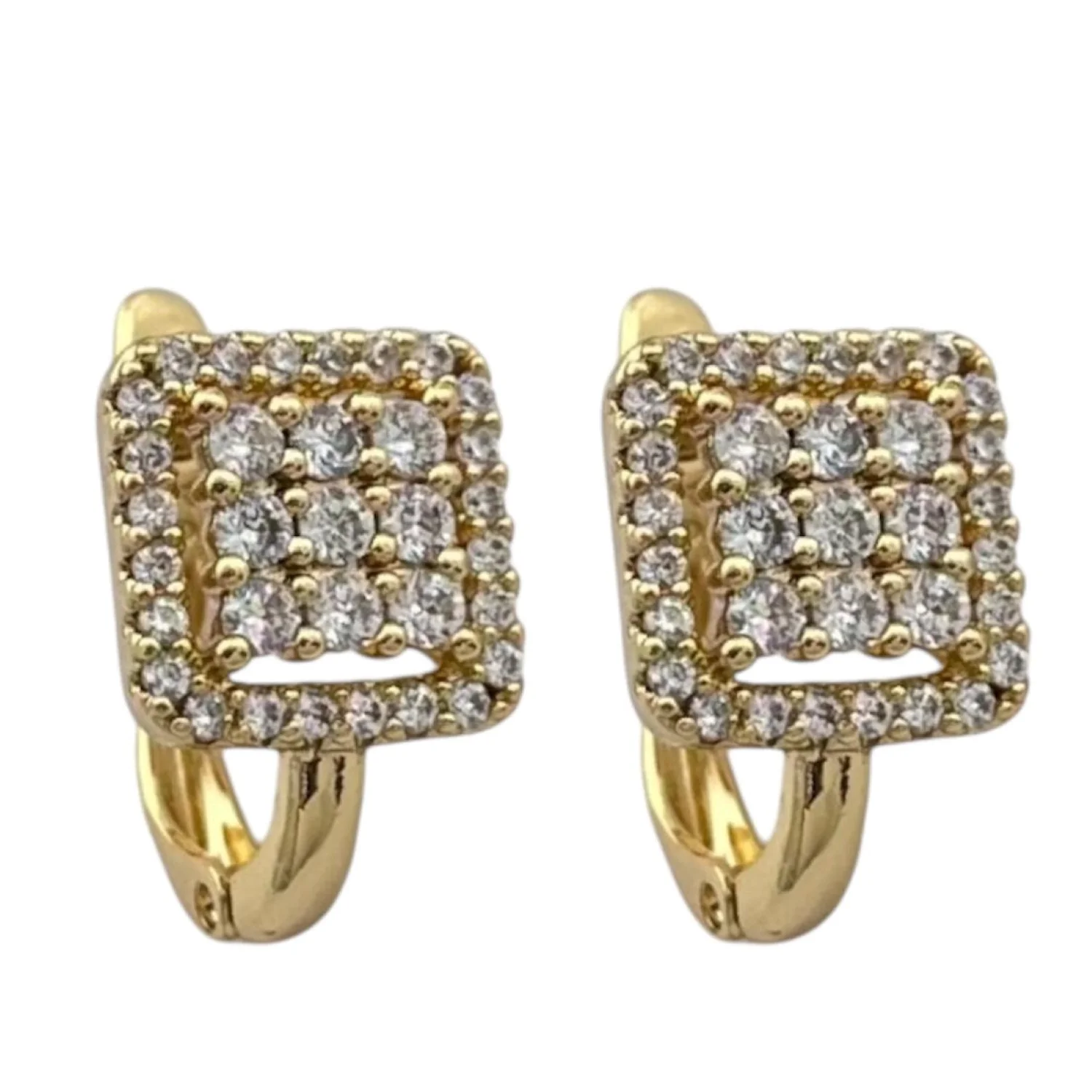 گوشواره زنانه طرح جواهری شیک ژوپینگ