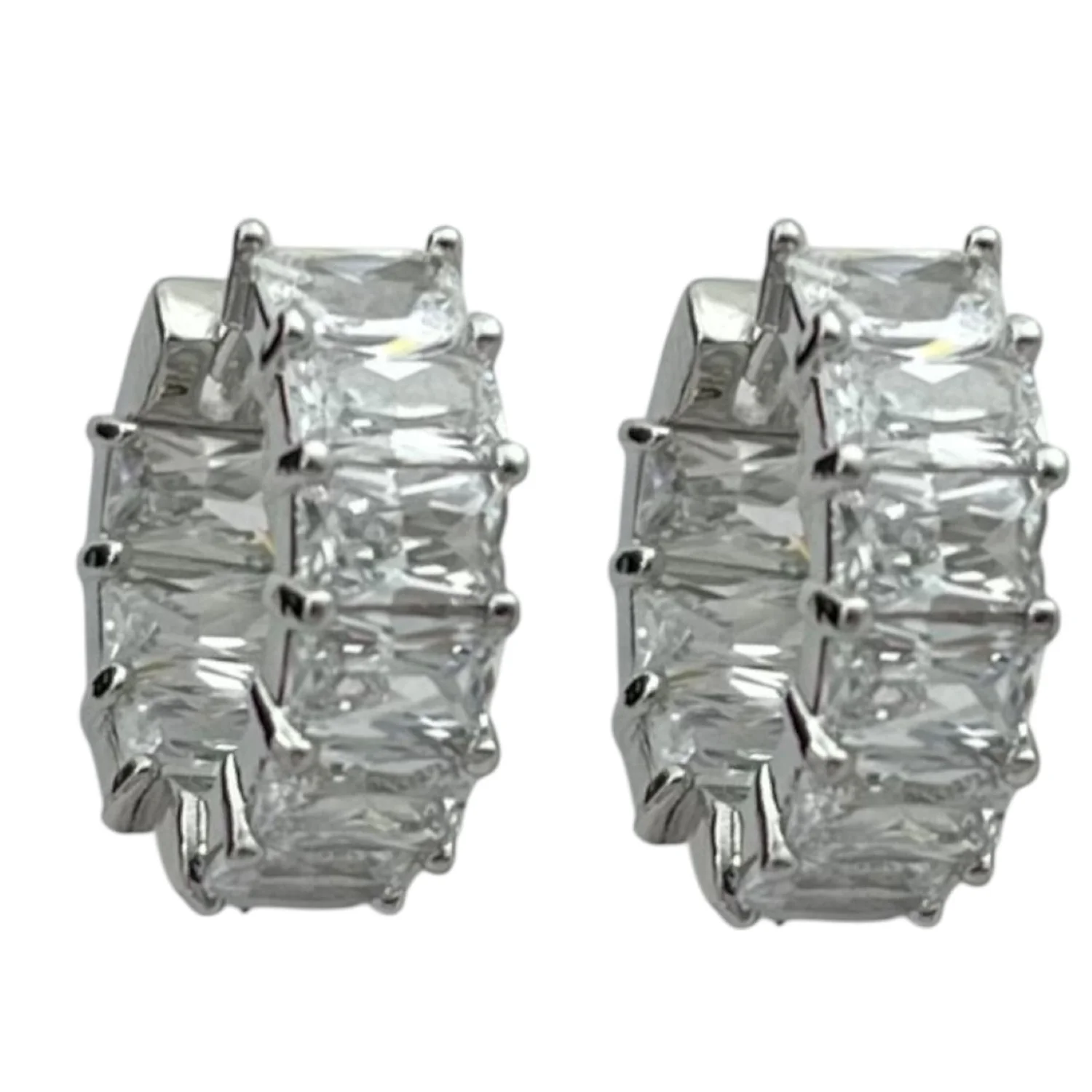 گوشواره زنانه حلقه ای طرح تنیسی شیک ژوپینگ