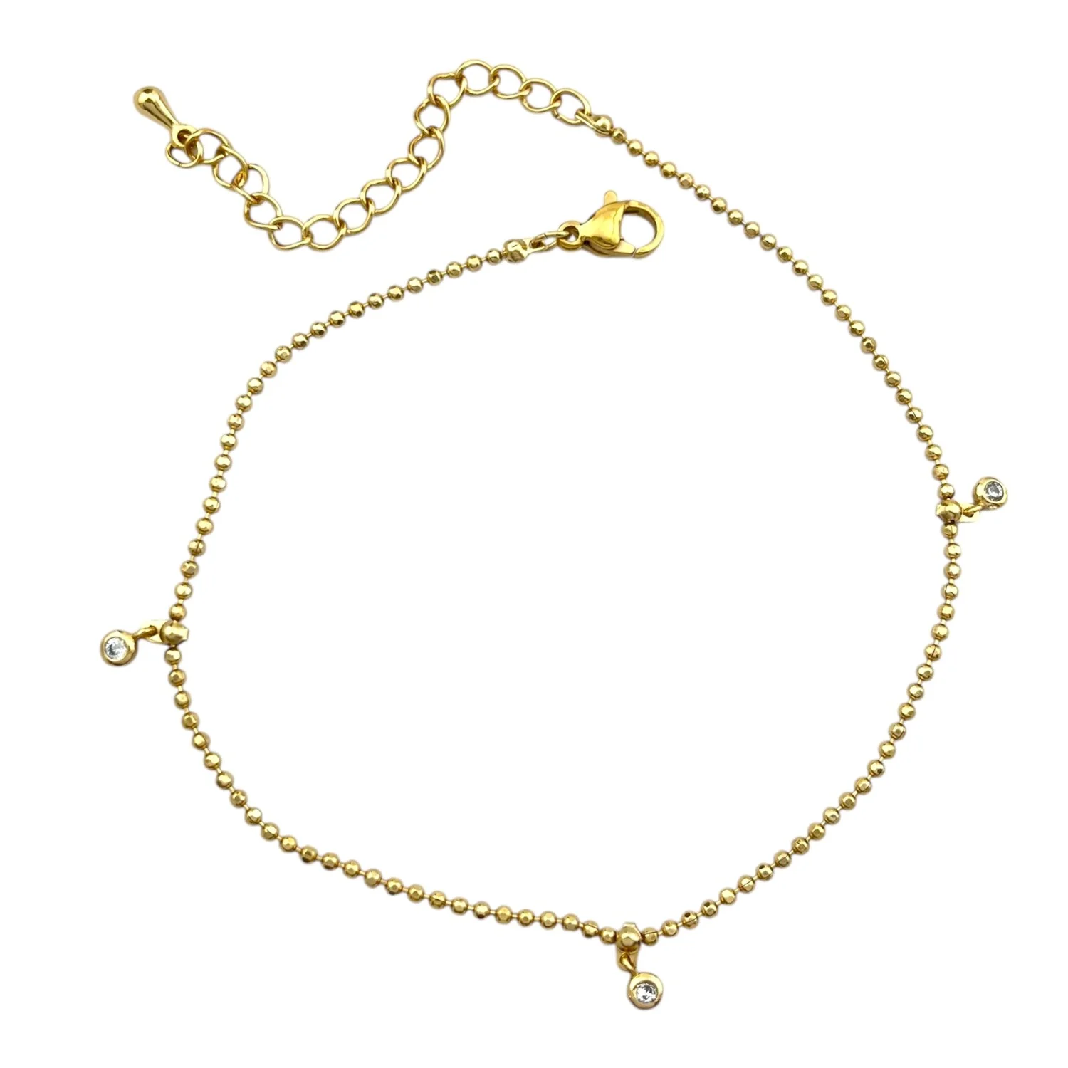 پابند زنانه نگین دار ژوپینگ، مدل ظریف و شیک البرنادو Xuping