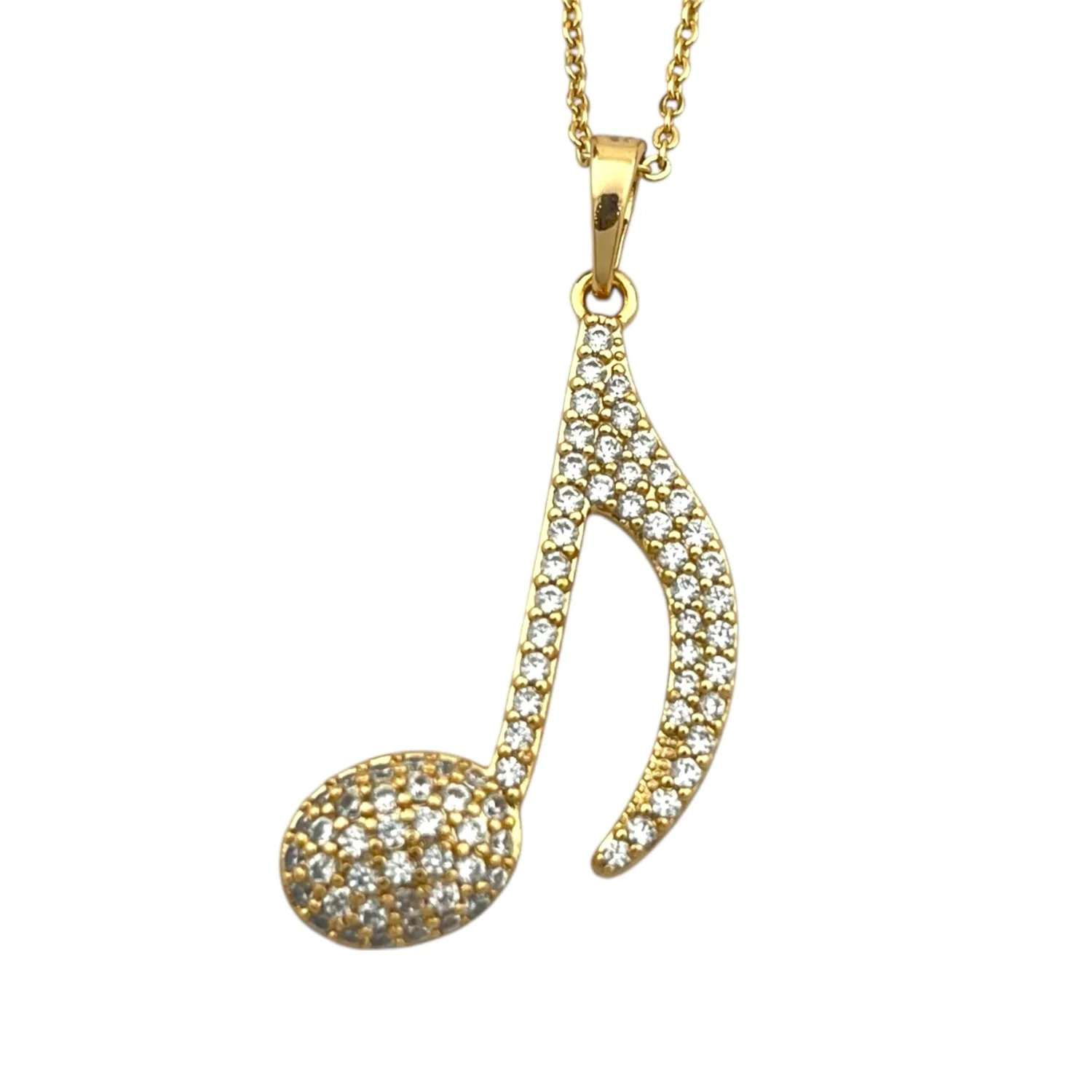 گردنبند زنانه طرح نوت موسیقی، یک انتخاب شیک و خاص