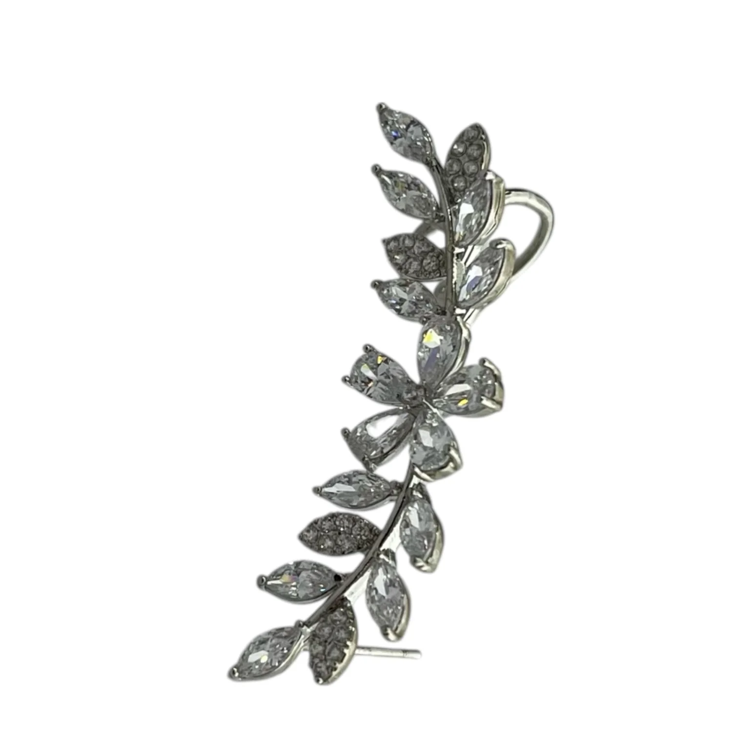 گوشواره زنانه مدل لاله گوش جواهری شیک و مجلسی