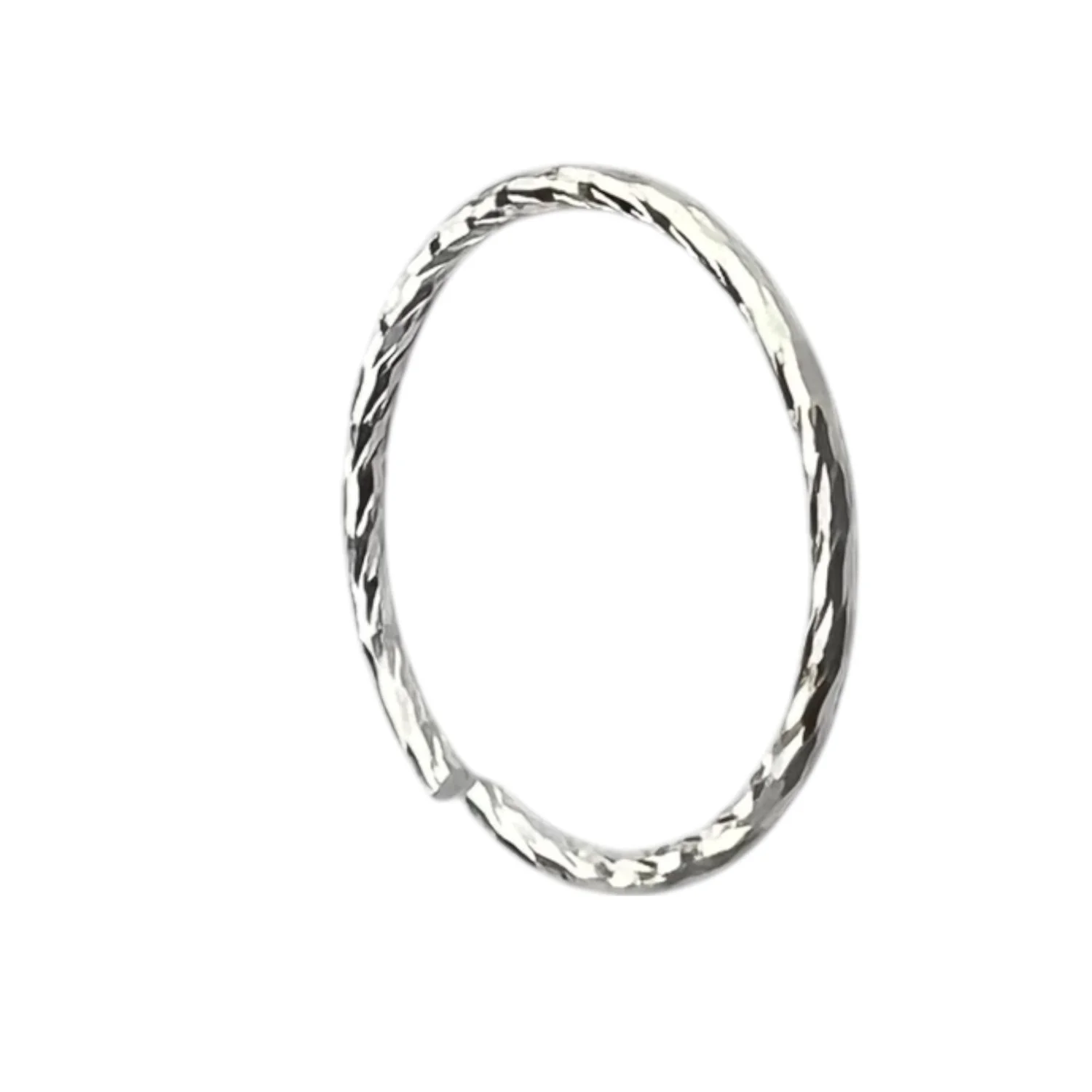 پیرسینگ بینی نقرهای حلقه طرحدار