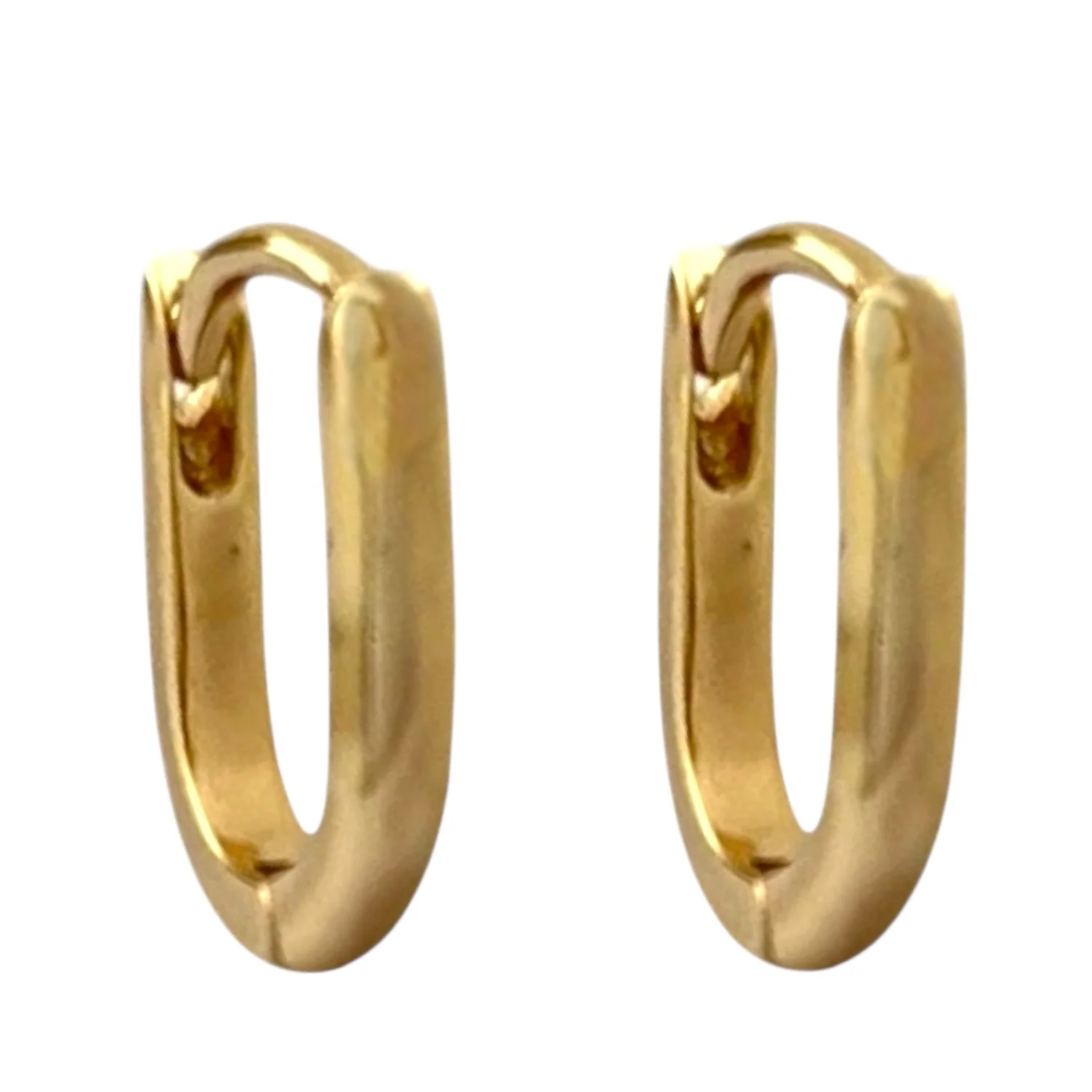 گوشواره حلقه ای زنانه طرح طلا ژوپینگ