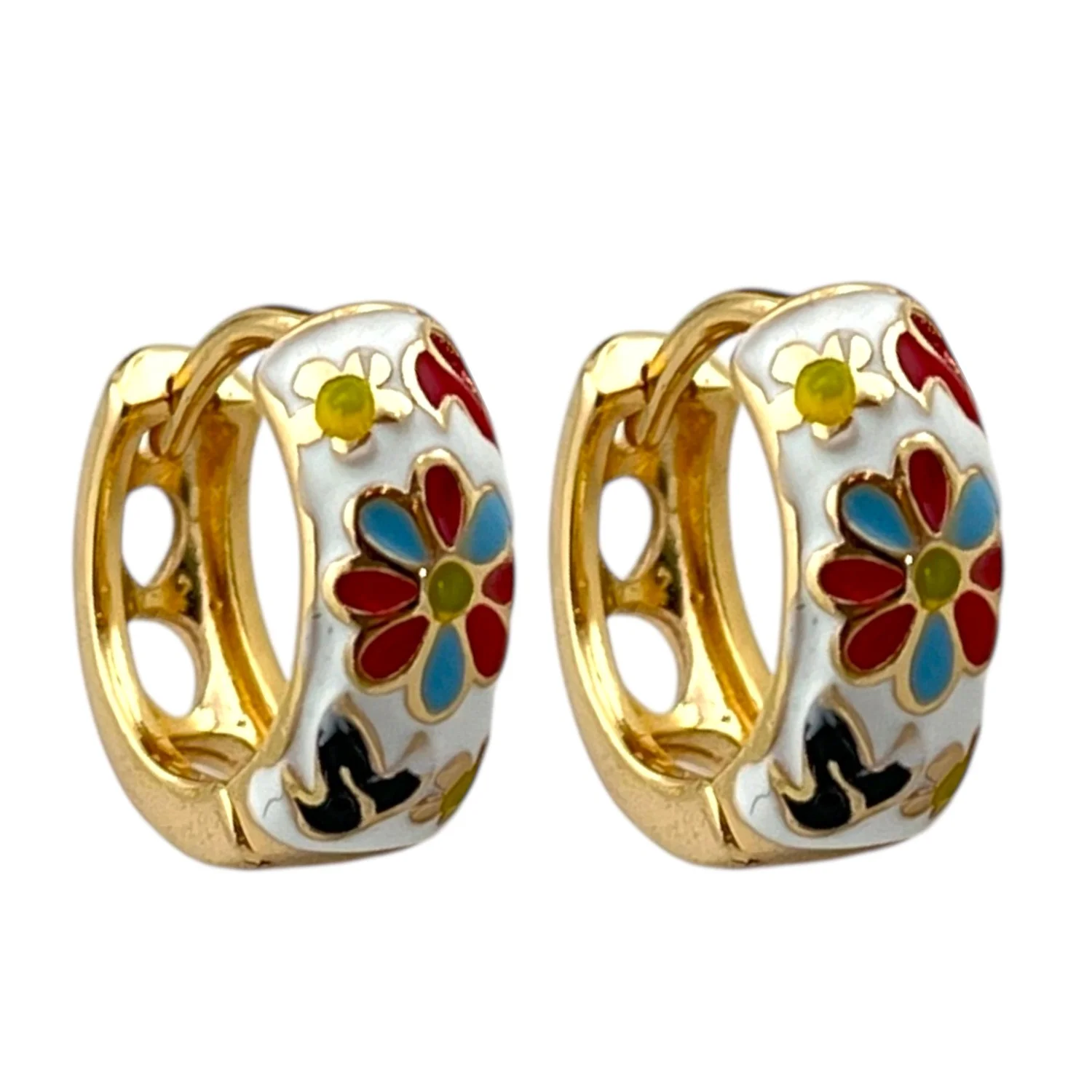 گوشواره زنانه شیک ژوپینگ با طرح میناکاری زیبا Xuping