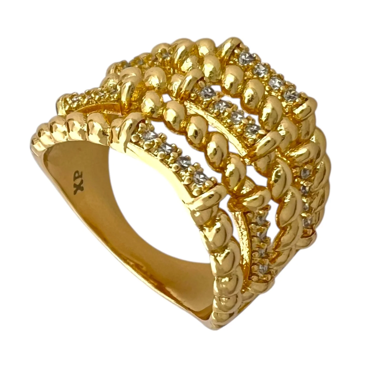 انگشتر زنانه با طرح توپی البرنادو ژوپینگ