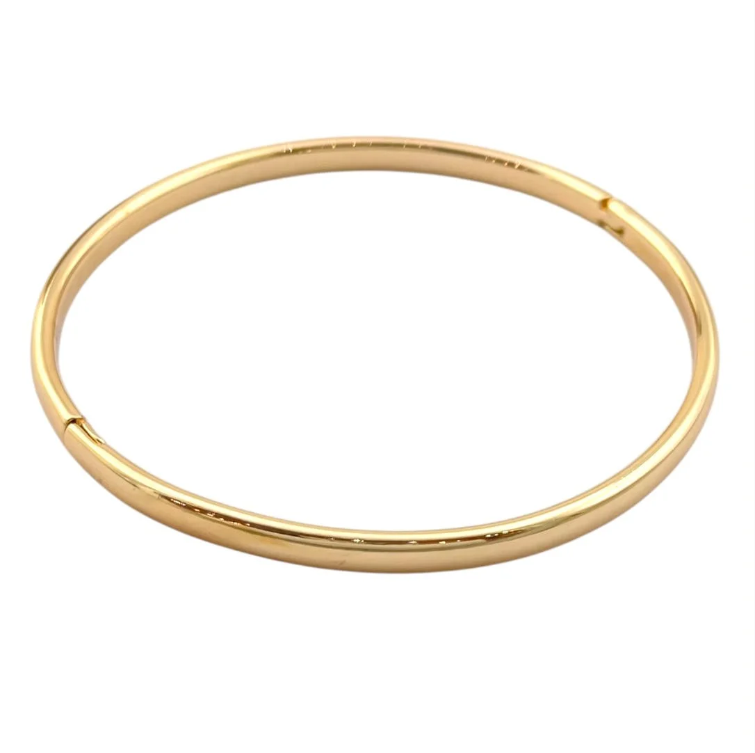 دستبند زنانه طرح طلا ژوپینگ بنگل آینهای