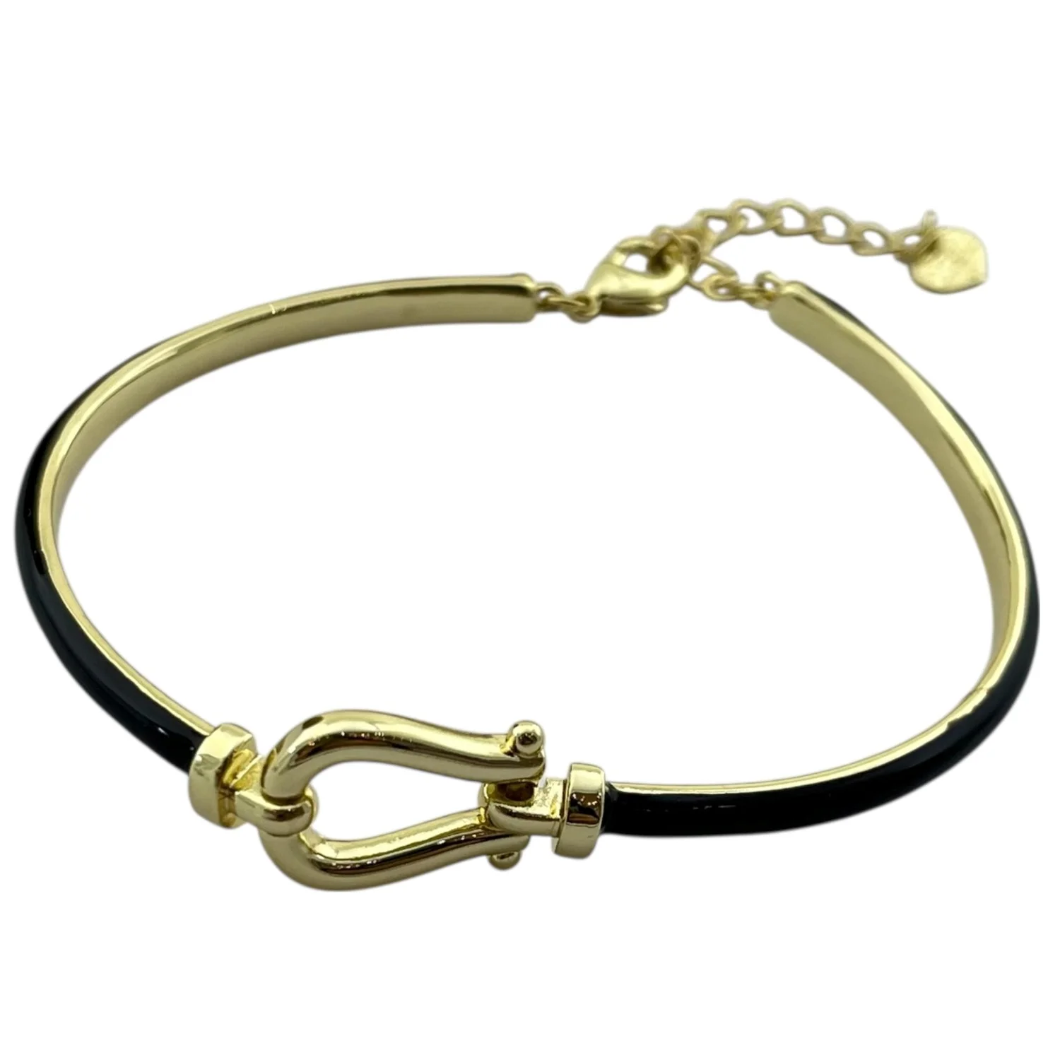 دستبند زنانه با طرح میناکاری ظریف و قفل خاص