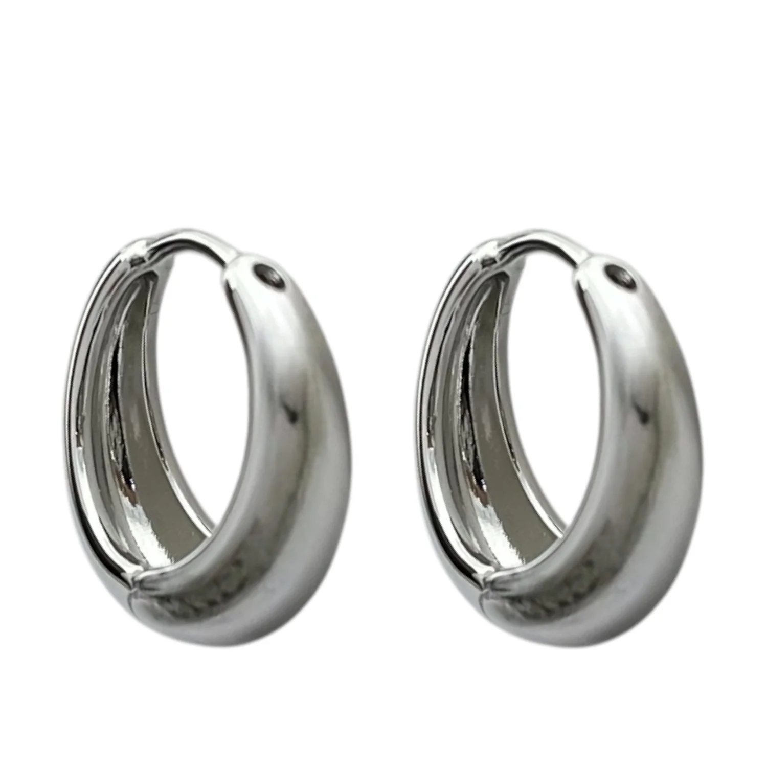 گوشواره زنانه مدل آینه ای ژوپینگ، درخشش بی انتها