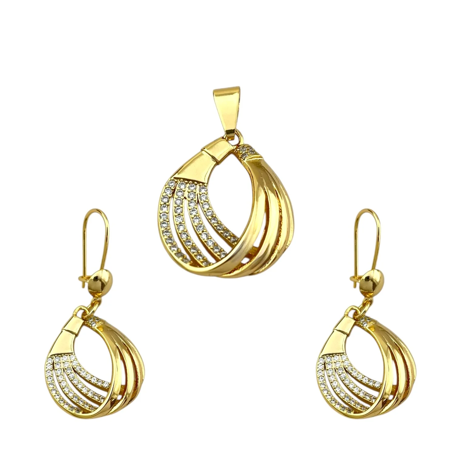 نیم ست زنانه طرح کارتیه ژوپینگ، ظرافت در یک نگاه Xuping