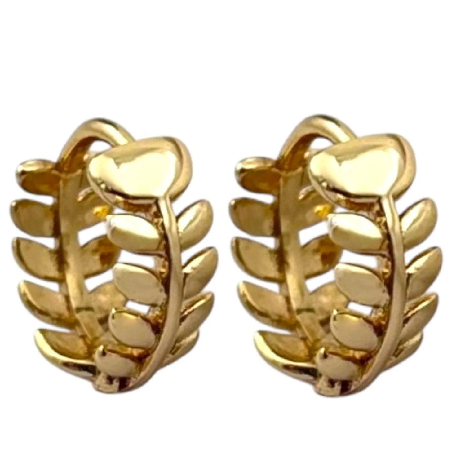 گوشواره زنانه طرح برگ ژوپینگ، ظریف و چشم‌نواز