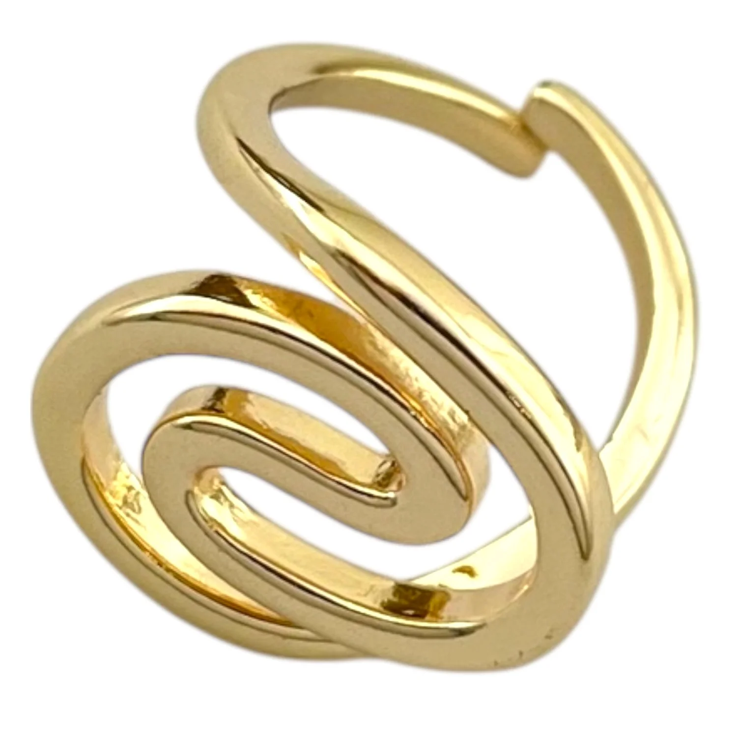 انگشتر زنانه مدل مارپیچ، طراحی مینیمال و جذاب