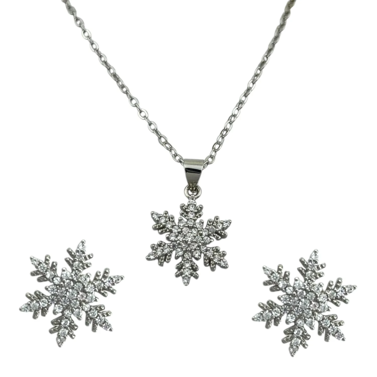 نیم ست زنانه طرح برف جواهری، انتخابی شیک و درخشان