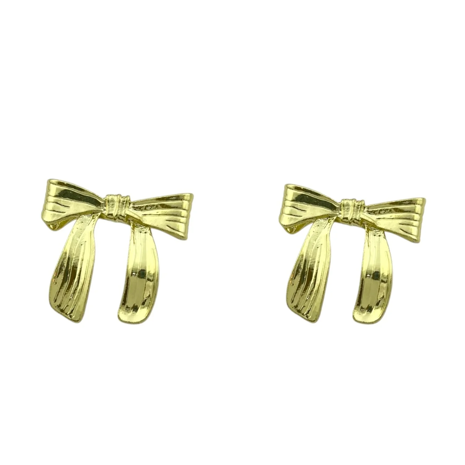 گوشواره زنانه طرح پاپیون طلایی، ظریف و دلربا