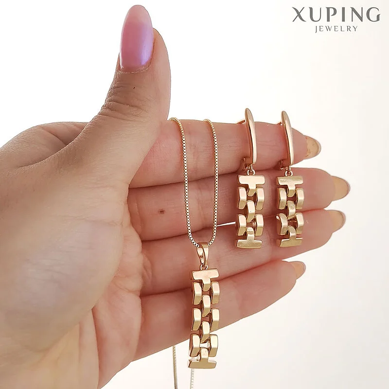 نیم ست زنانه مدل رولکس با روکش طلای ژوپینگ