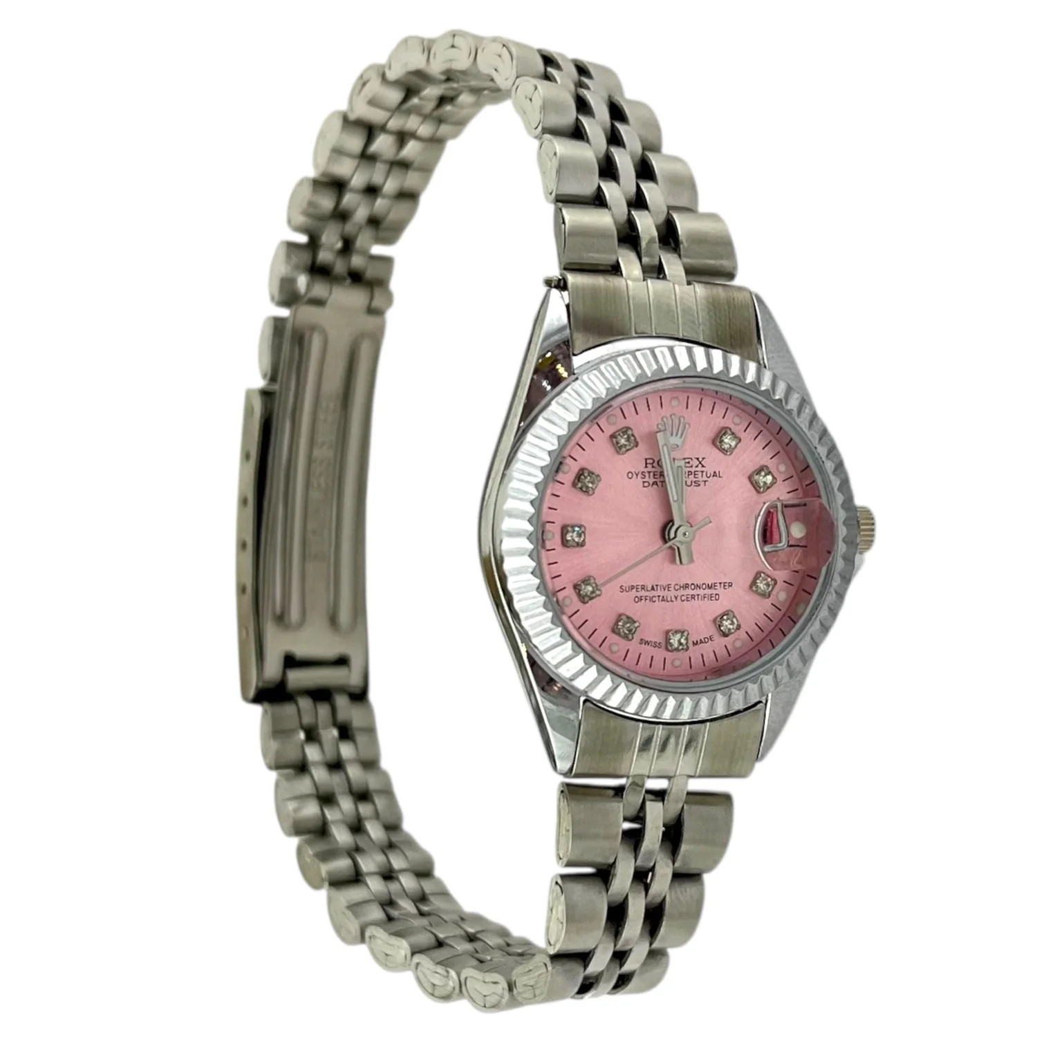 ساعت زنانه با طرح رولکس، ظرافت در دستان شما