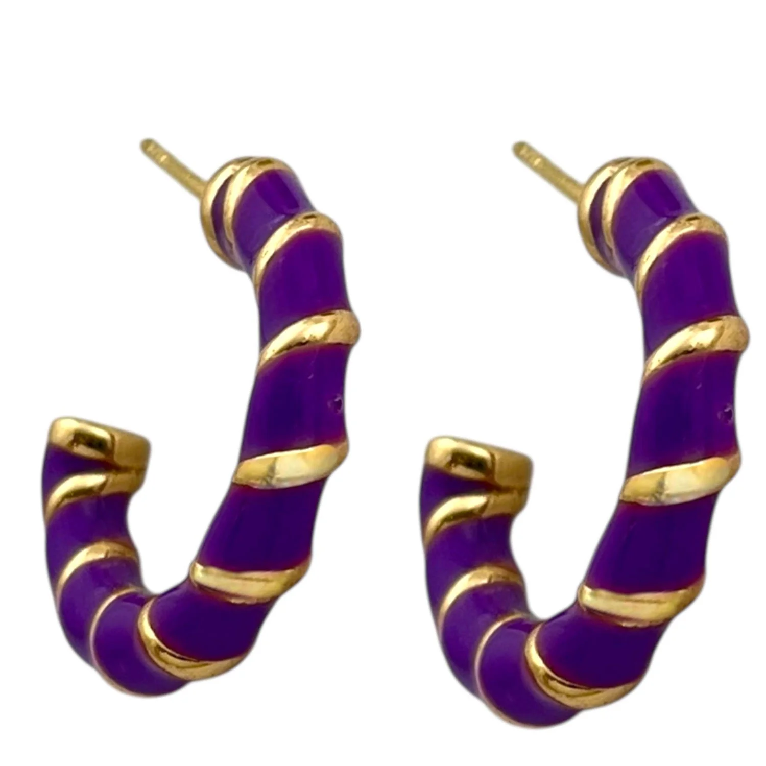 گوشواره زنانه با طرح میناکاری ژوپینگ، شیک و بادوام Xuping