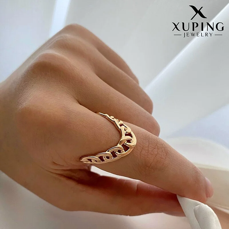 انگشتر کارتیر دفرمه با روکش طلا، ظرافت در دستان شما - ژوپینگ