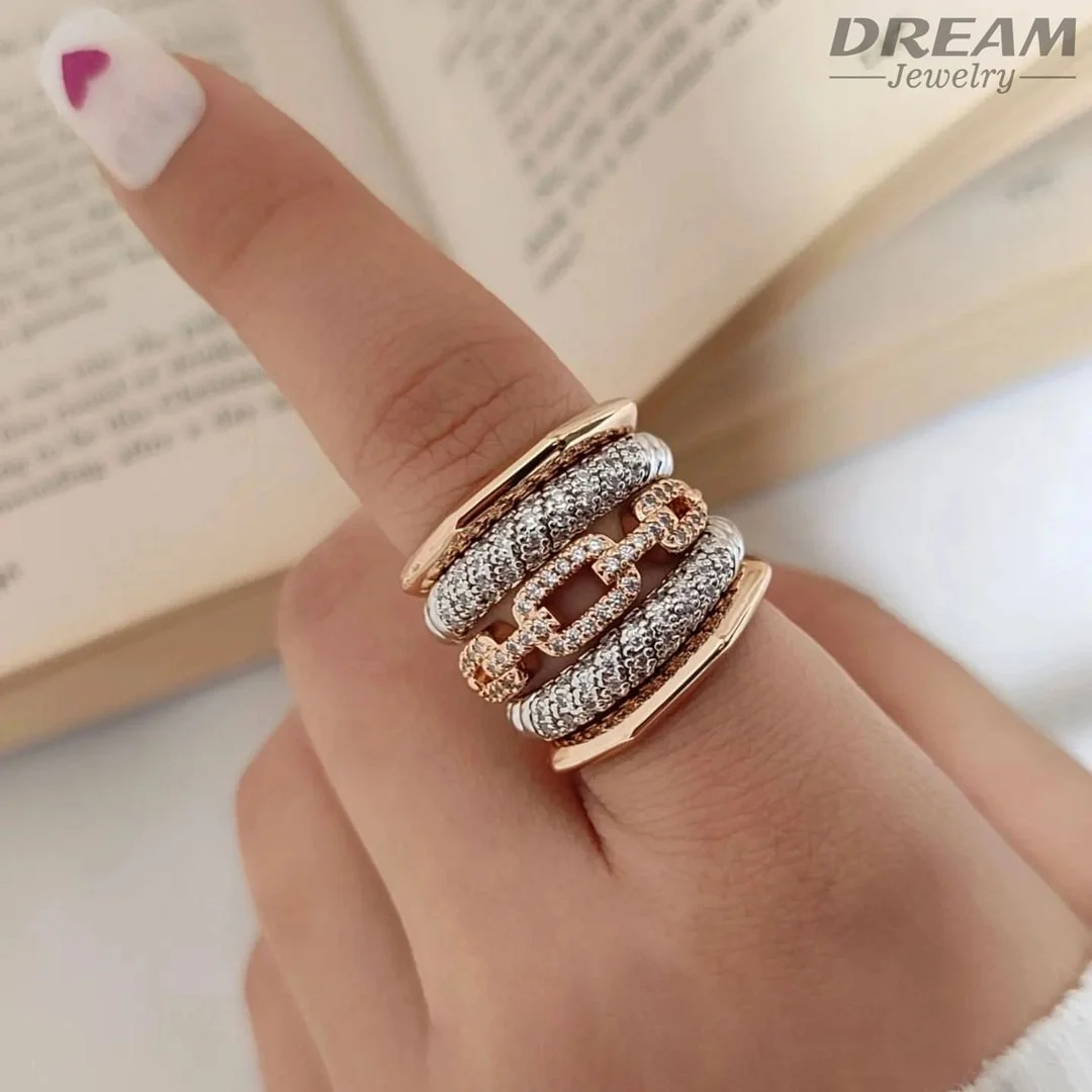 انگشتر زنانه پورتوفینو طرح وانیا برند DREAM