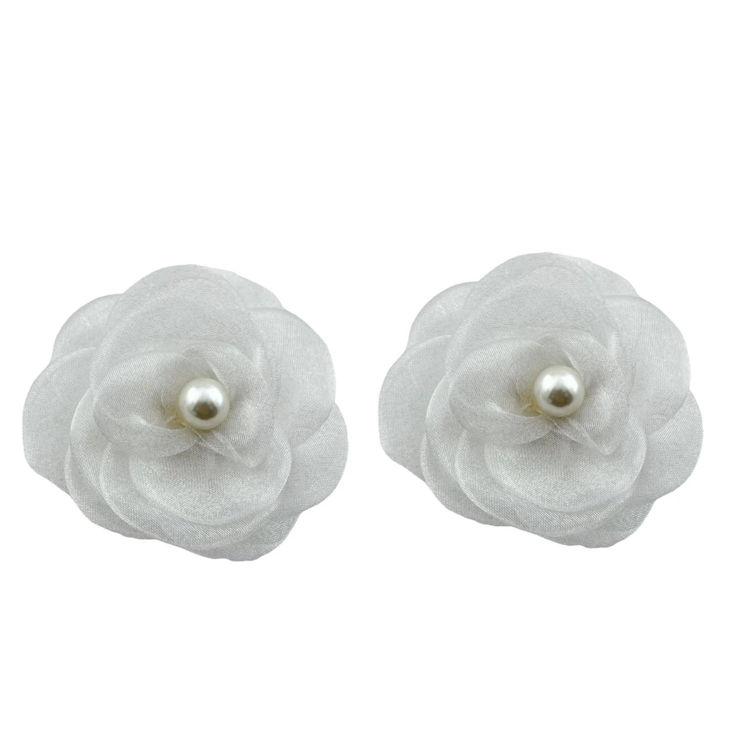 گوشواره گلدار زنانه با طراحی شیک و خاص مدل قلبی ژوپینگ