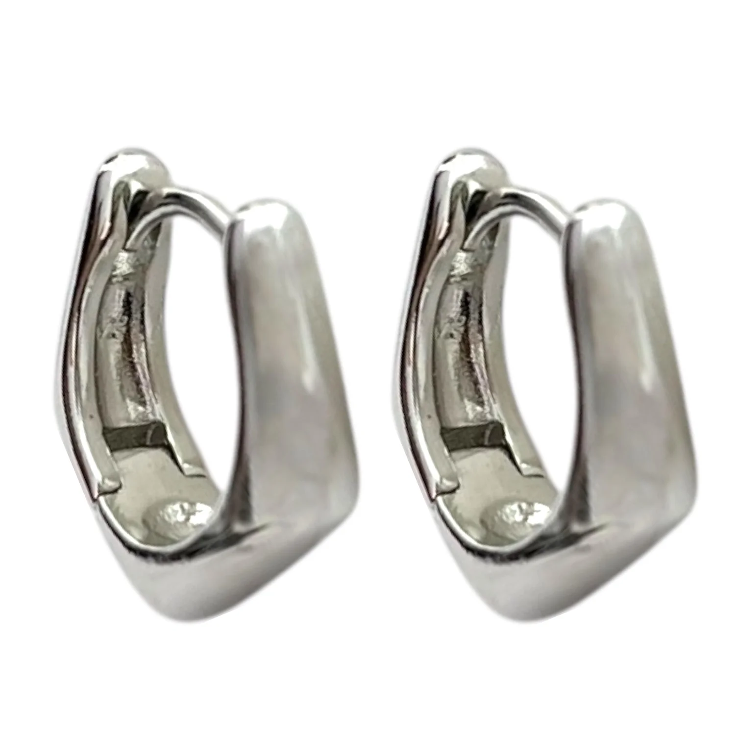 گوشواره زنانه مدل آینه‌ای شیک و خاص ژوپینگ