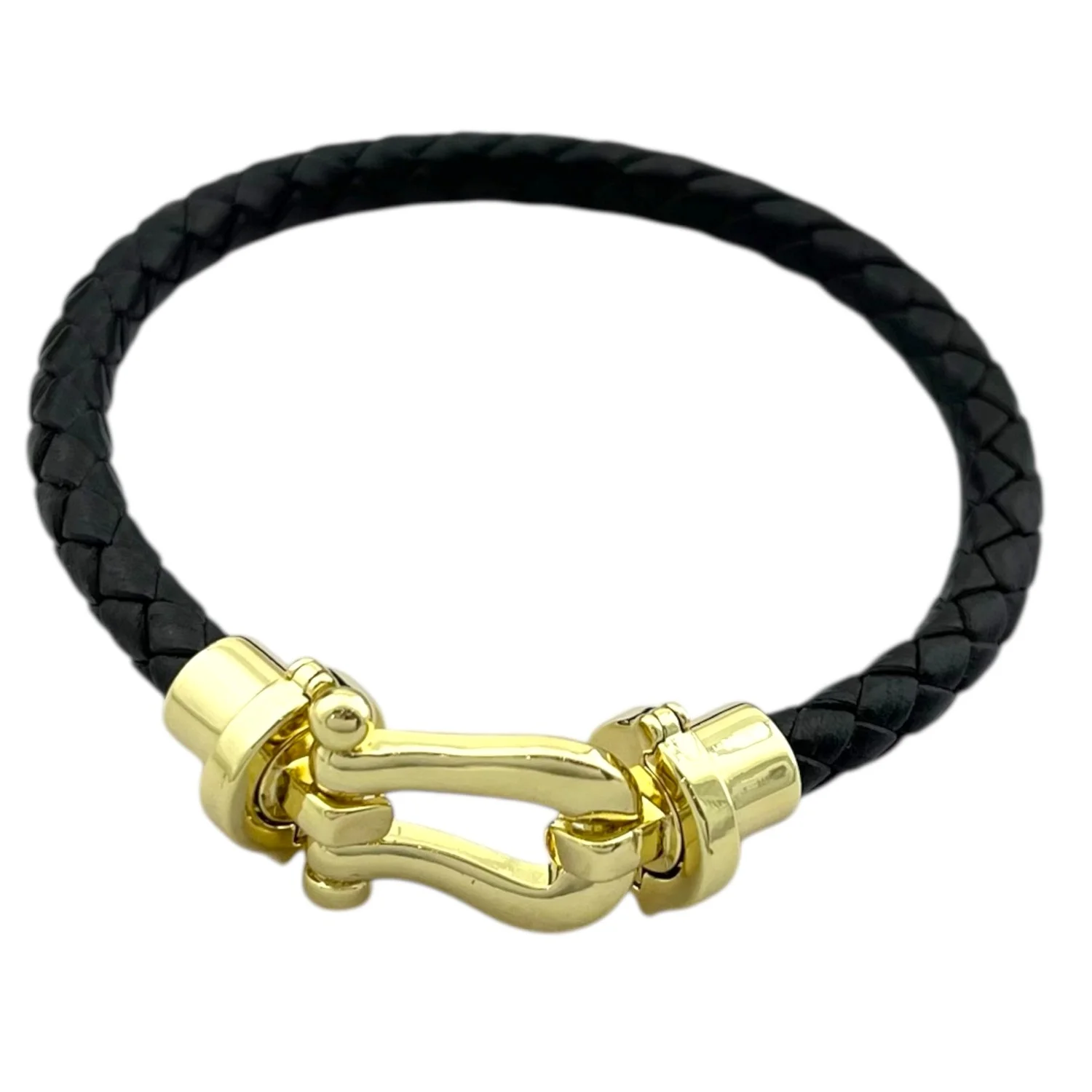 دستبند چرمی زنانه مدل امگا، استایلی شیک و مدرن