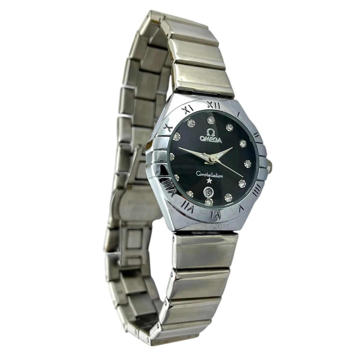 ساعت مچی زنانه طرح امگا، ظرافت بی‌نظیر در دستان شما 