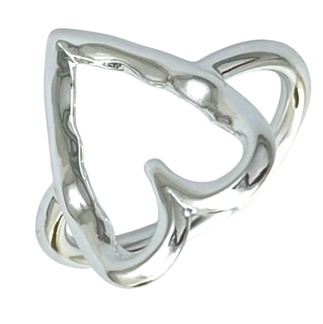 انگشتر زنانه طرح قلب مینیمال