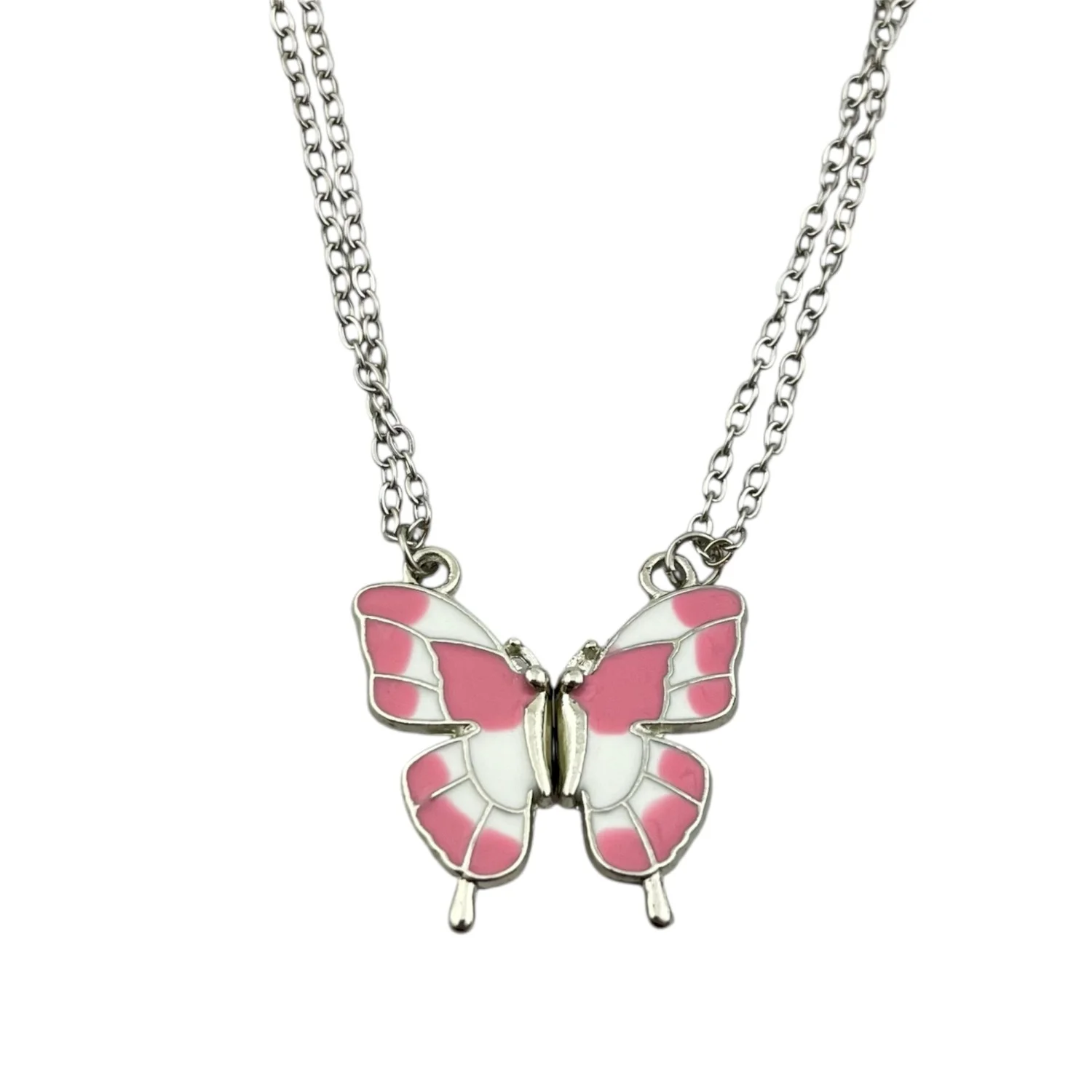 گردنبند دوستی شیک با طرح پروانه زیبا