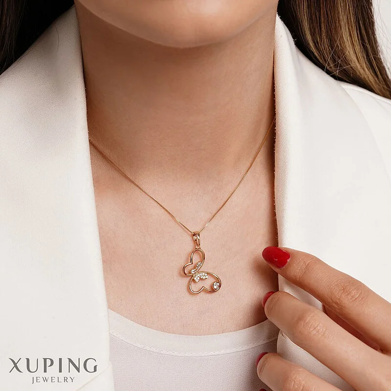 پلاک پروانه ظریف نگین‌دار ژوپینگ، جلوه‌ای از زیبایی و درخشش