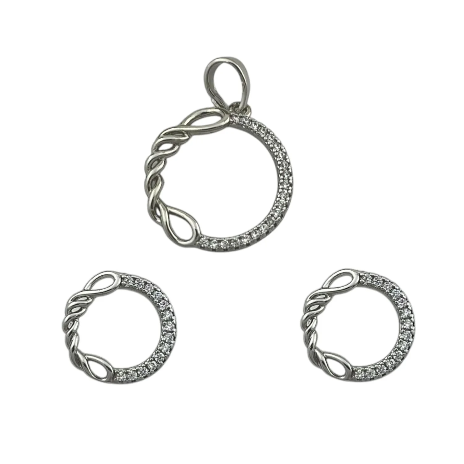 نیم ست زنانه شیک طرح دایره نگیندار، ظرافت بینظیر