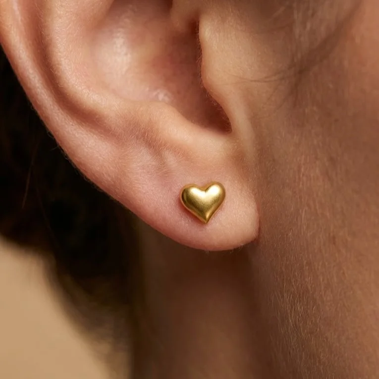 گوشواره زنانه طرح قلب ژوپینگ، ظریف و دوست‌داشتنی Xuping