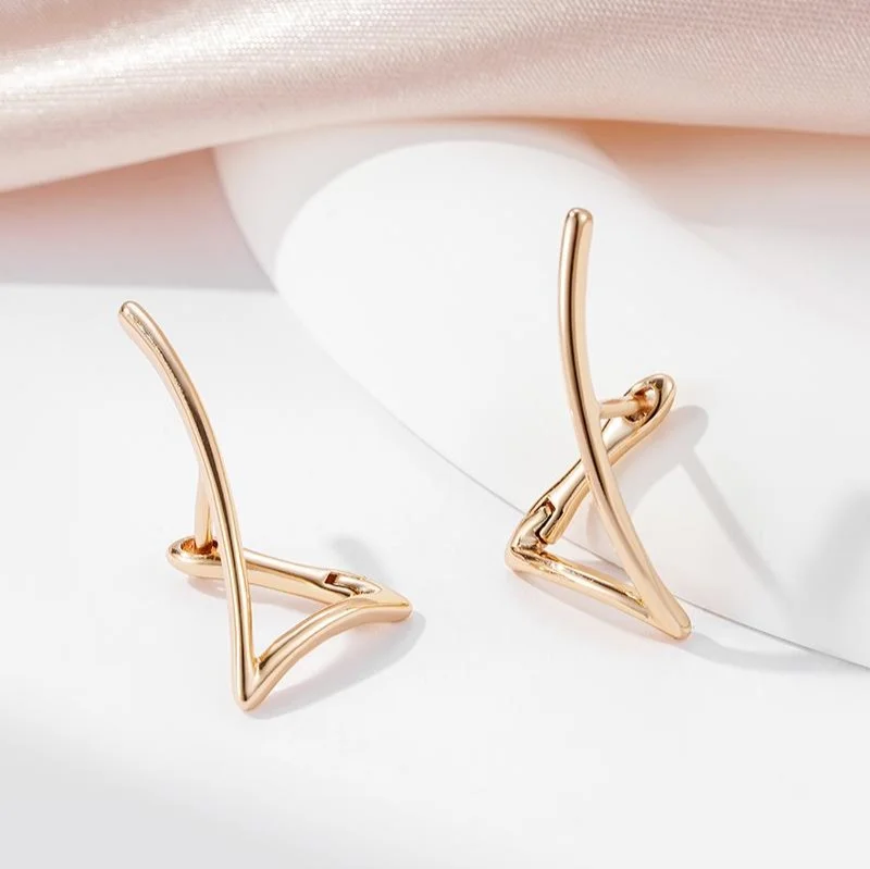 گوشواره مثلثی زنانه ژوپینگ، طراحی مدرن و چشم‌نواز