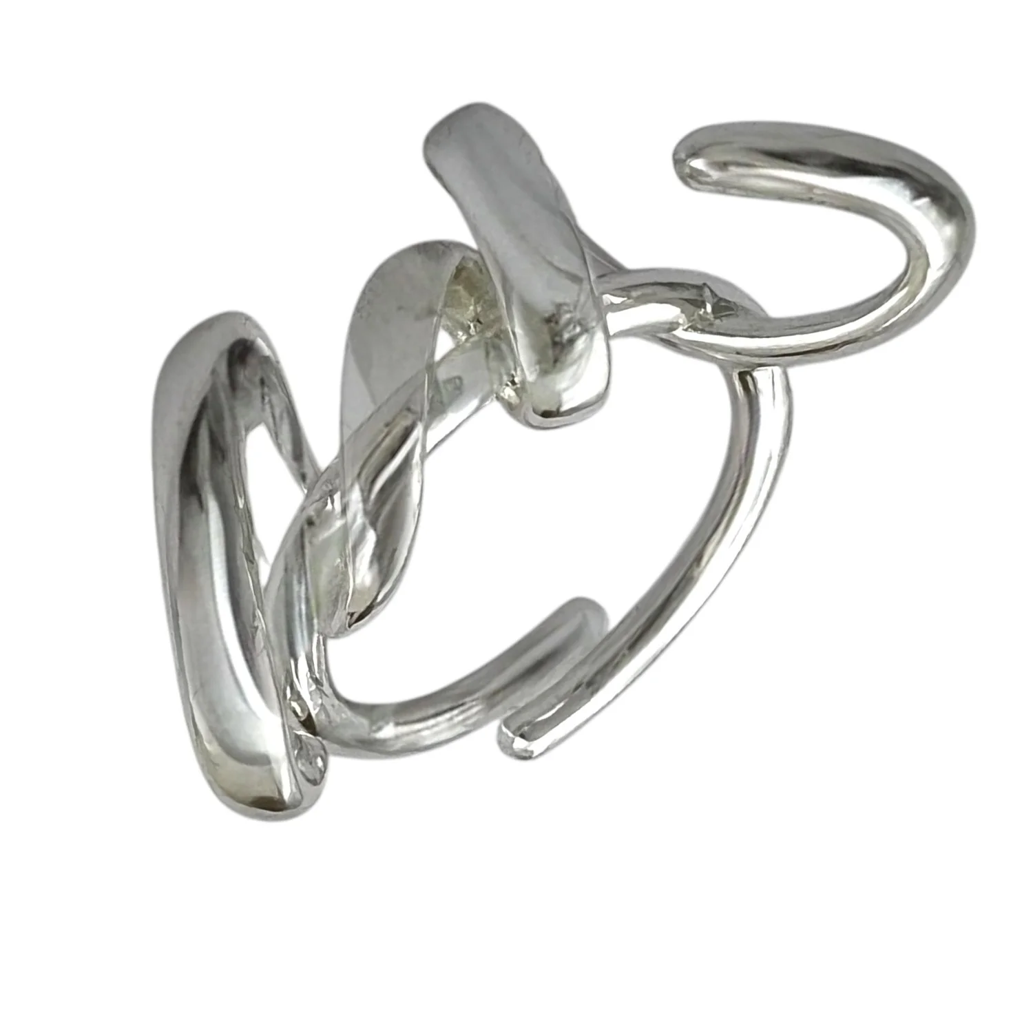 انگشتر زنانه با طرح مینیمال امضا، ظرافت در عین سادگی