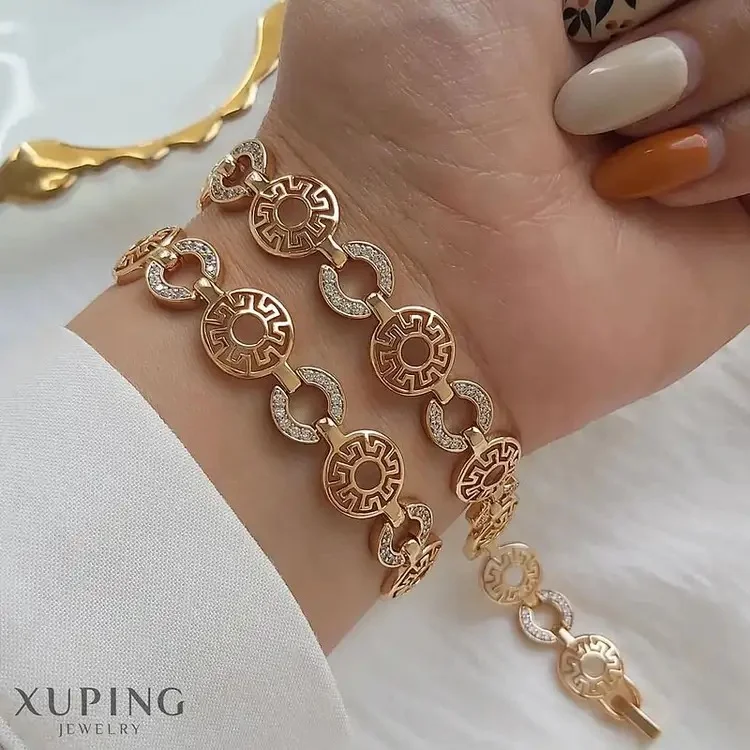 دستبند زنانه طرح ورساچه برند ژوپینگ