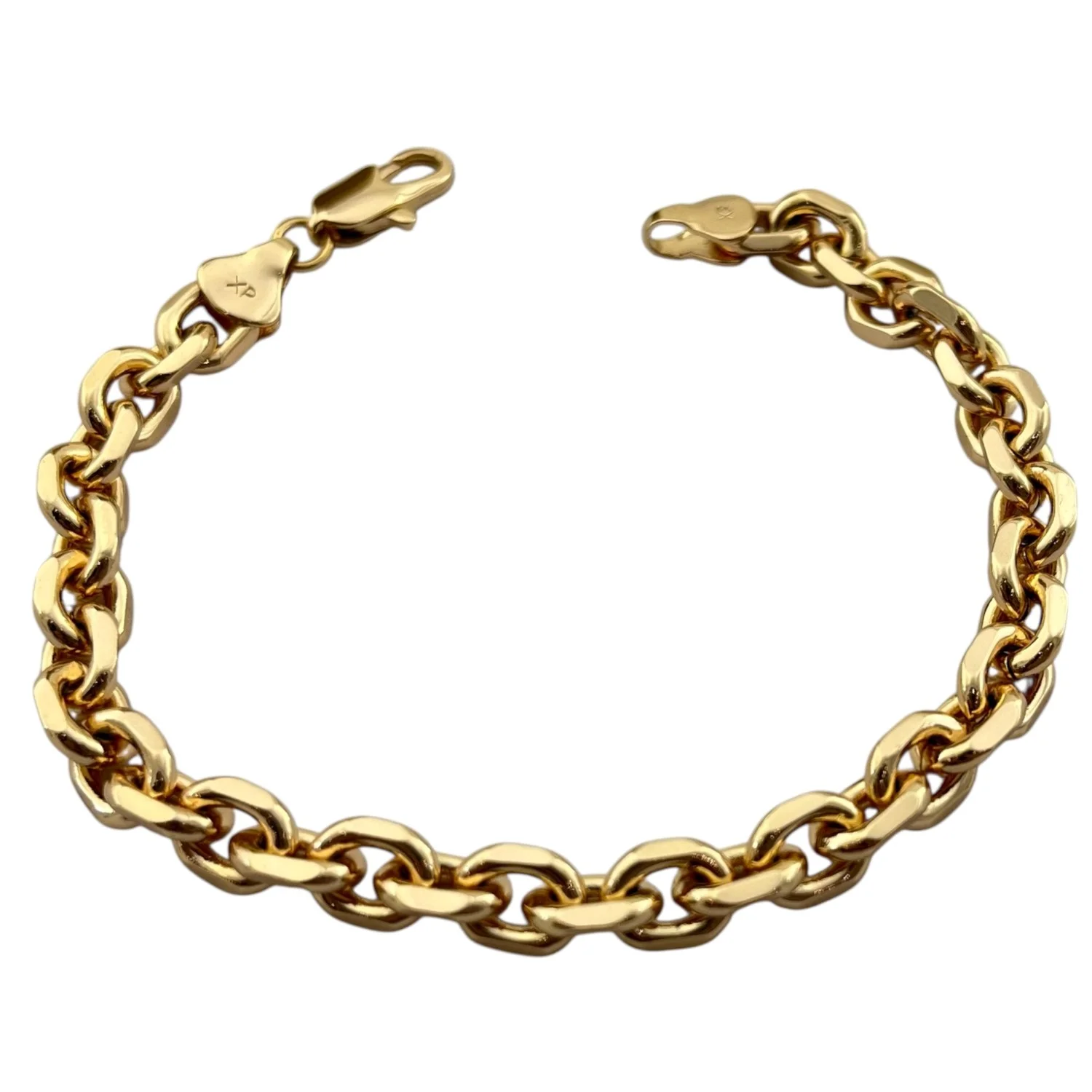 دستبند زنانه مدل هرمس با روکش طلایی ژوپینگ