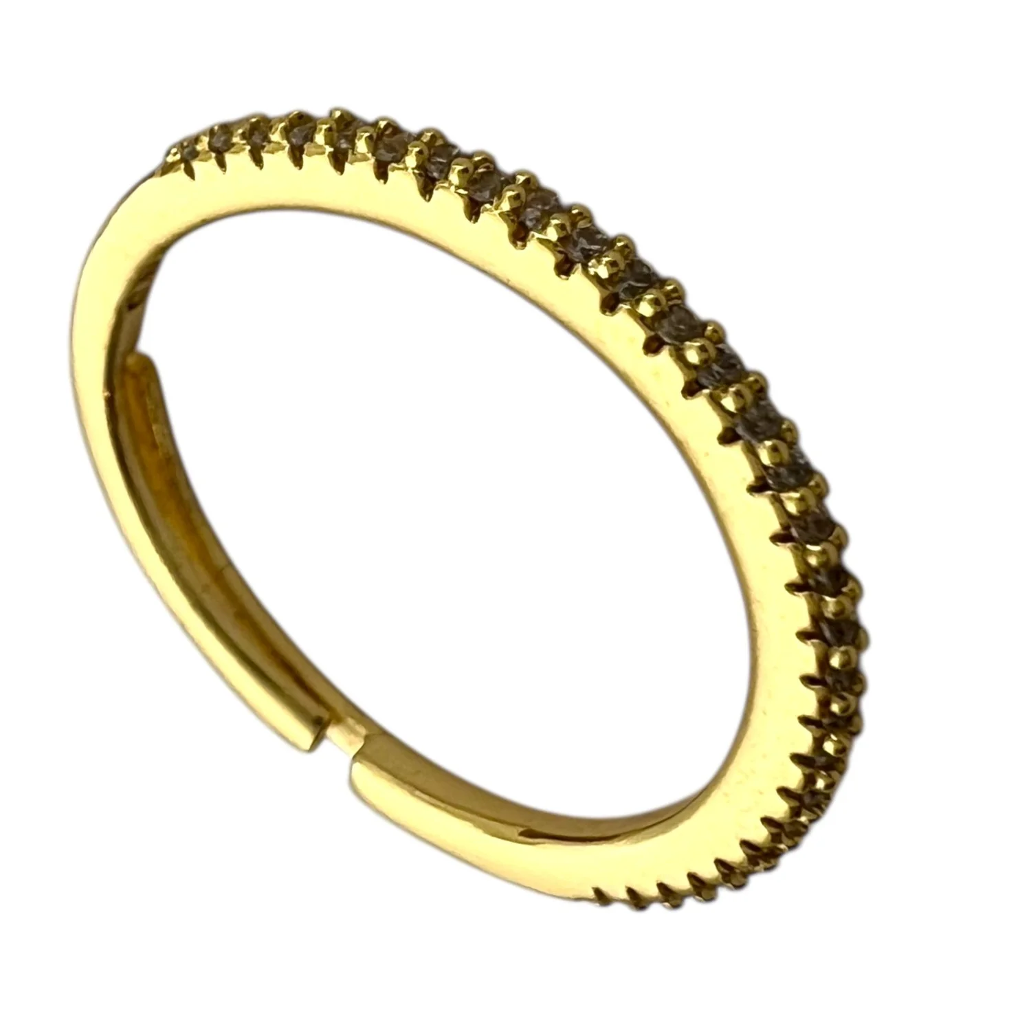 انگشتر زنانه با طرح تنیسی، ظرافت و درخشش در دستان شما