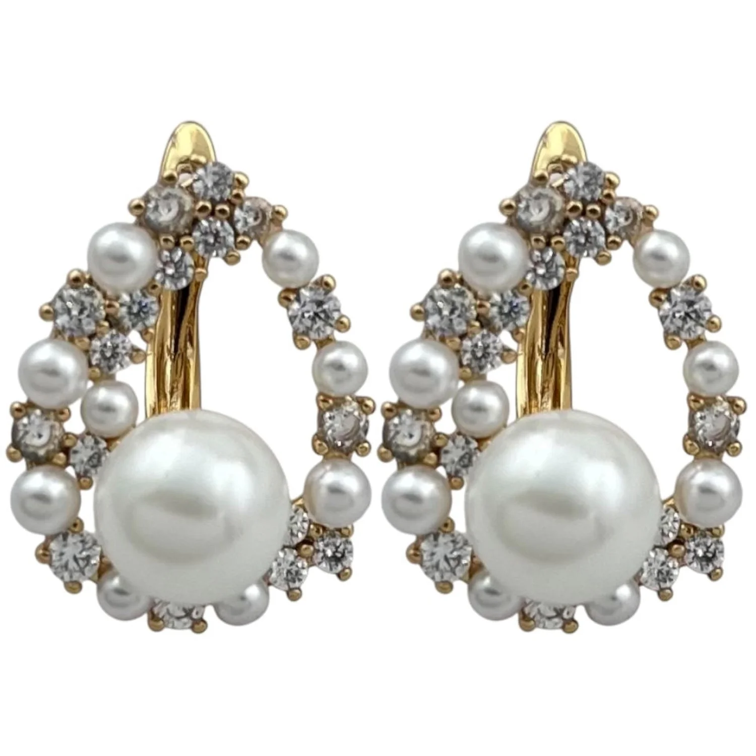 گوشواره زنانه طرح اشک مروارید ژوپینگ، ظرافت بی‌نظیر