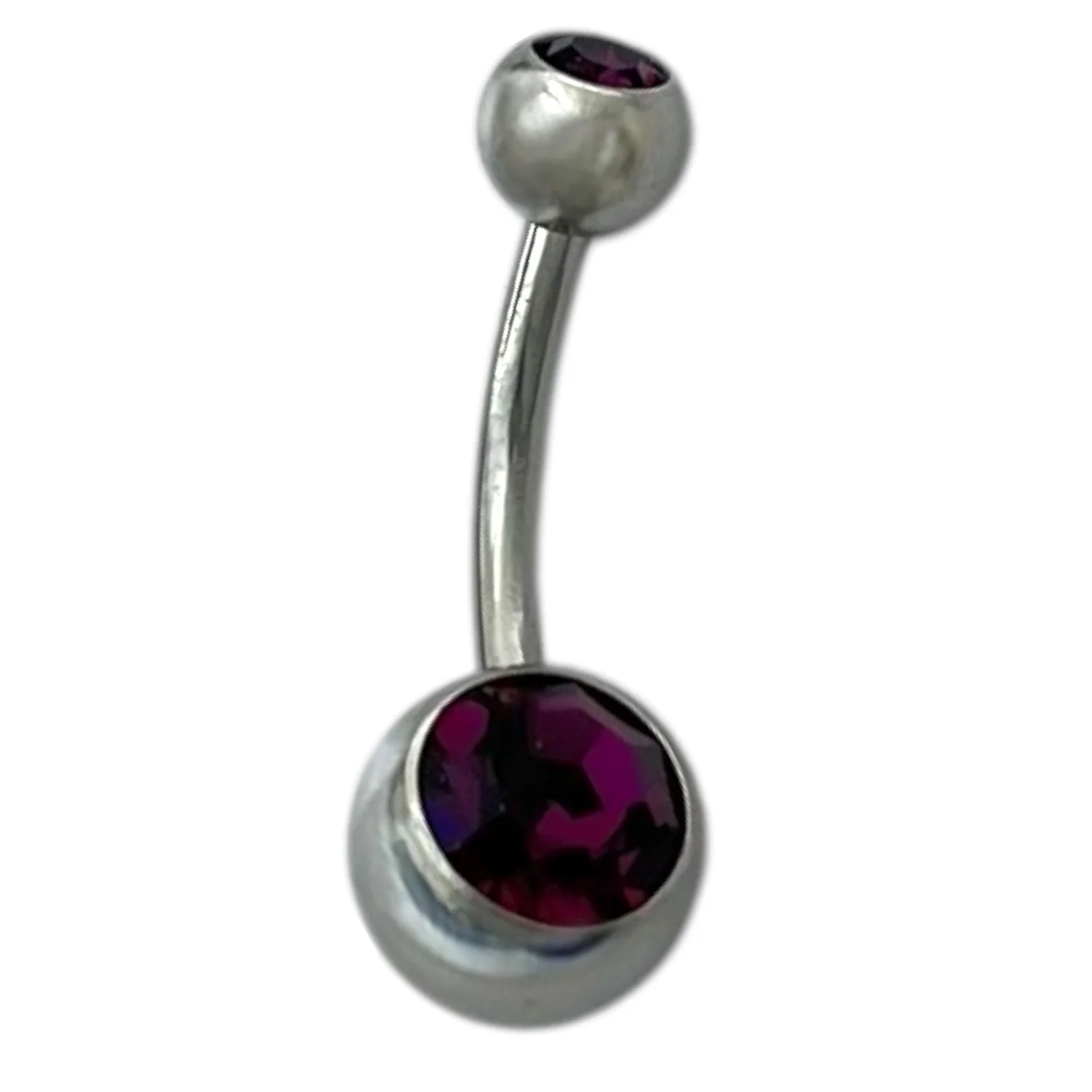 پیرسینگ ناف نگیندار زنانه، استیل شیک