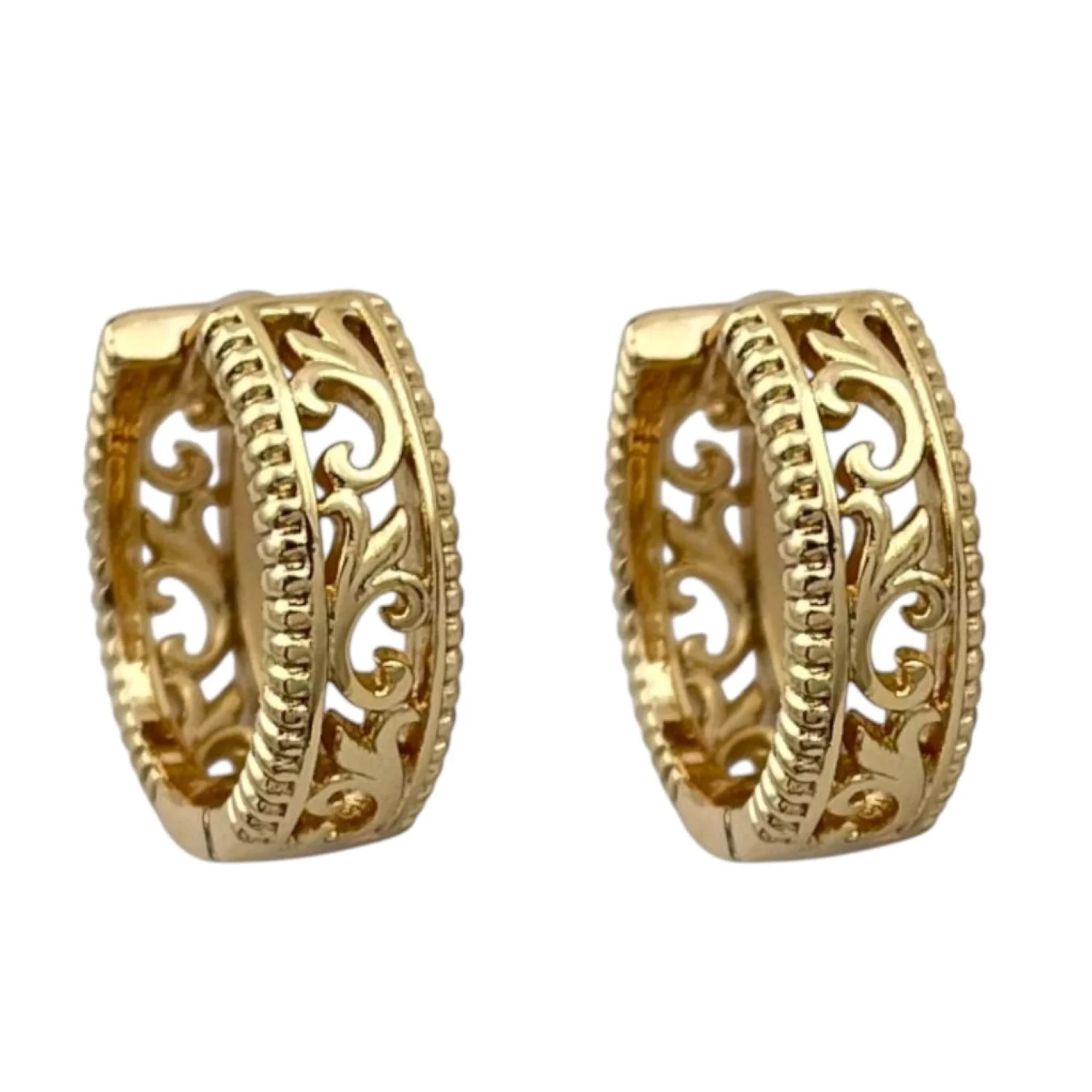 گوشواره زنانه طرح‌دار ژوپینگ با رنگ ثابت و ضد حساسیت