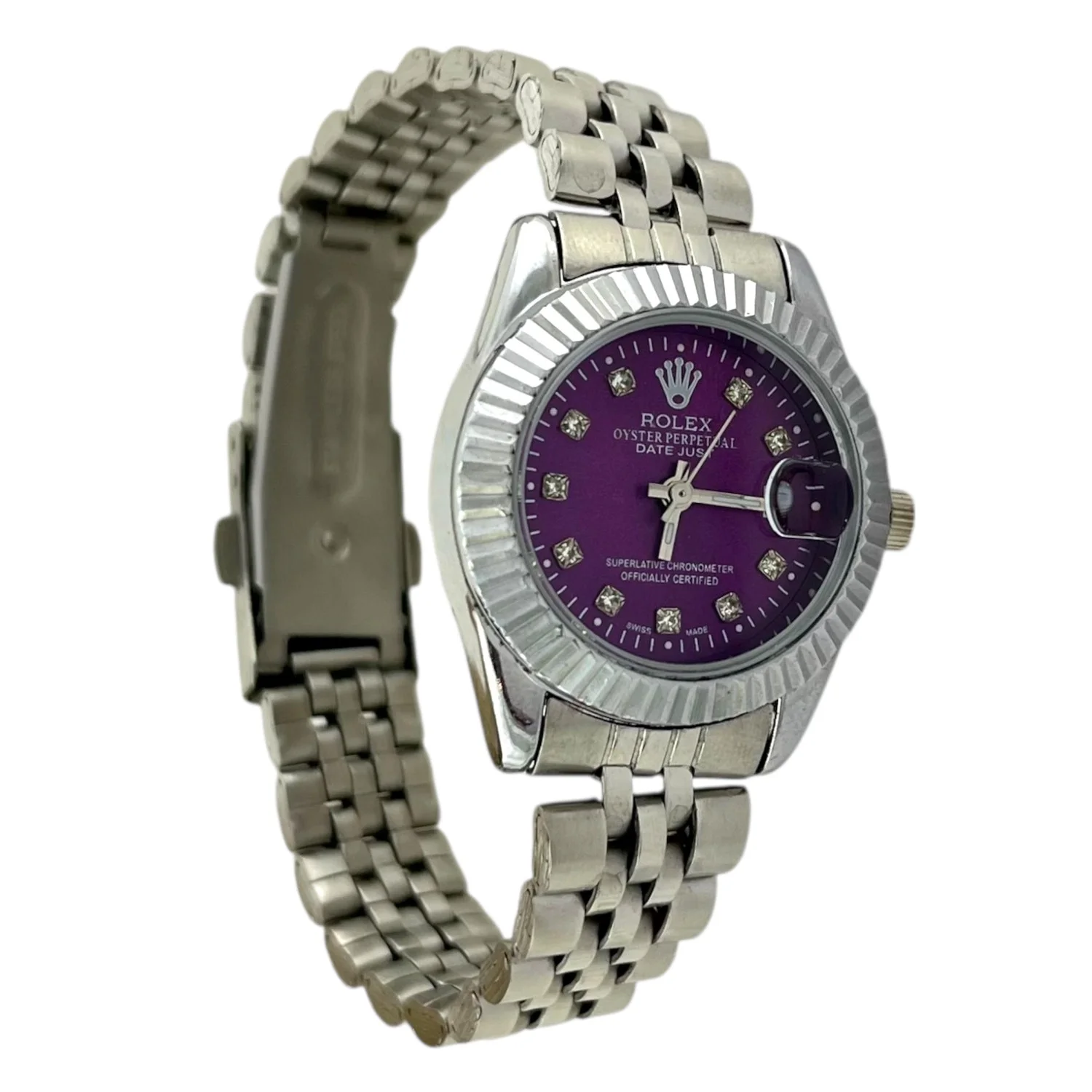 ساعت مچی زنانه طرح رولکس، ظرافت بینظیر در دستان شما