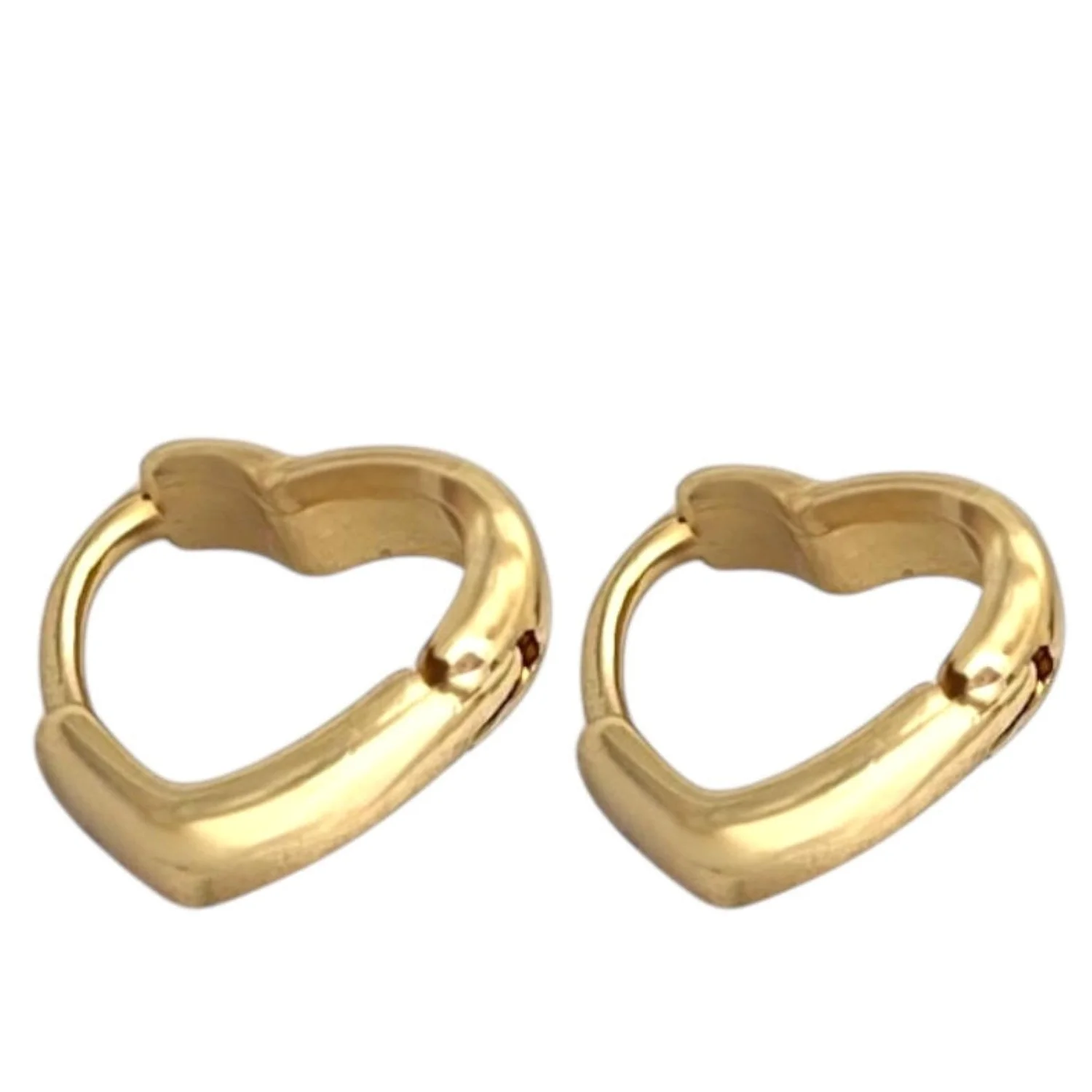 گوشواره زنانه ژوپینگ، طرح قلبی، ظریف و شیک