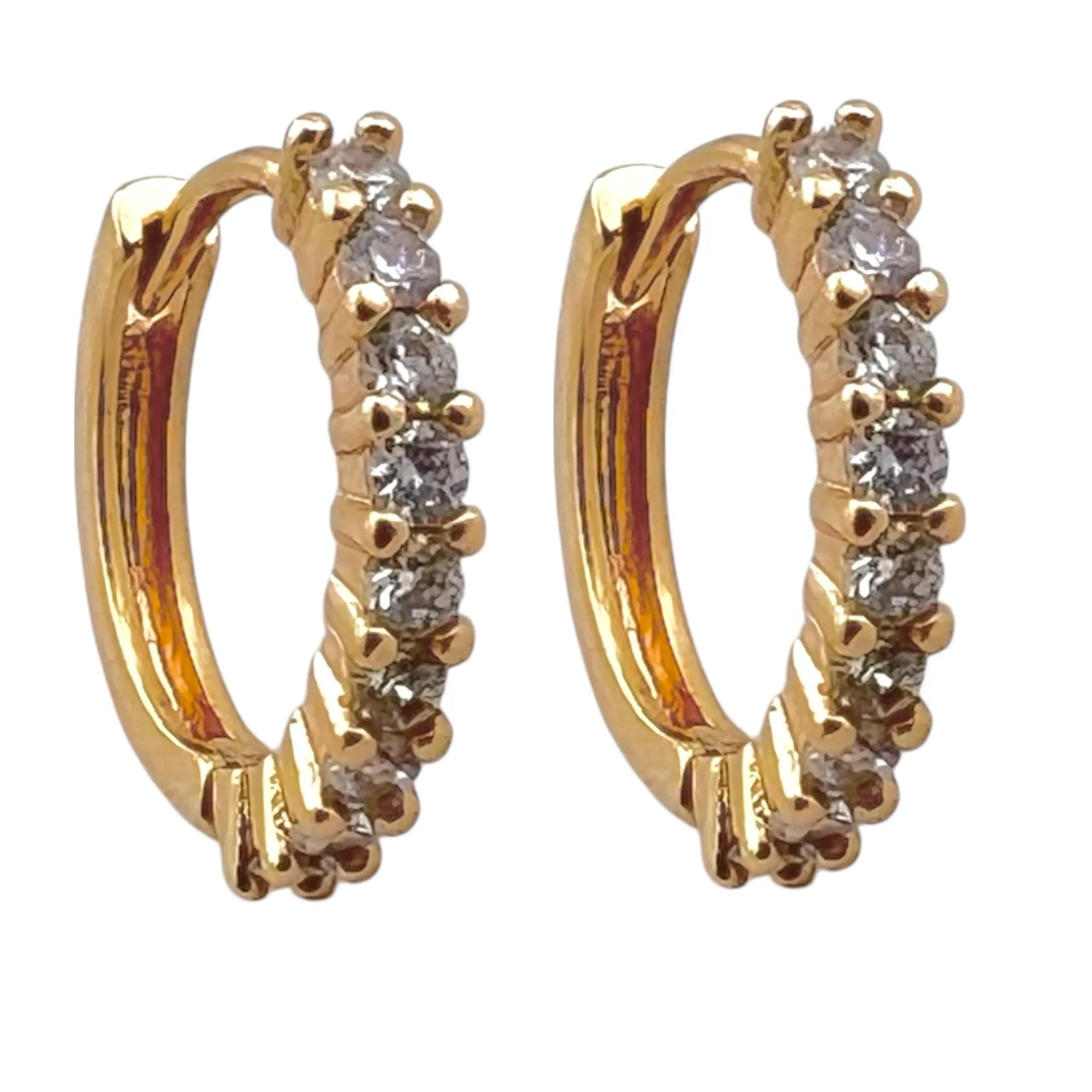 گوشواره زنانه جواهری تنیسی شیک ژوپینگ